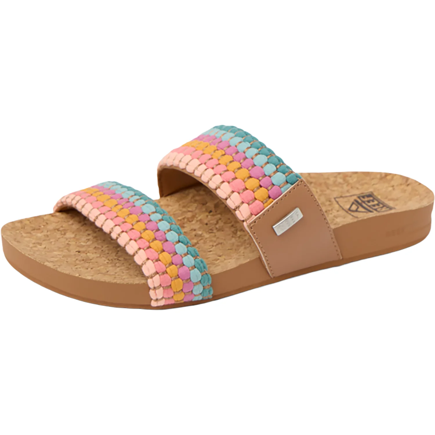 Reef Cushion Vista Women's Slide Sandals Sherbet Multi - Image 3