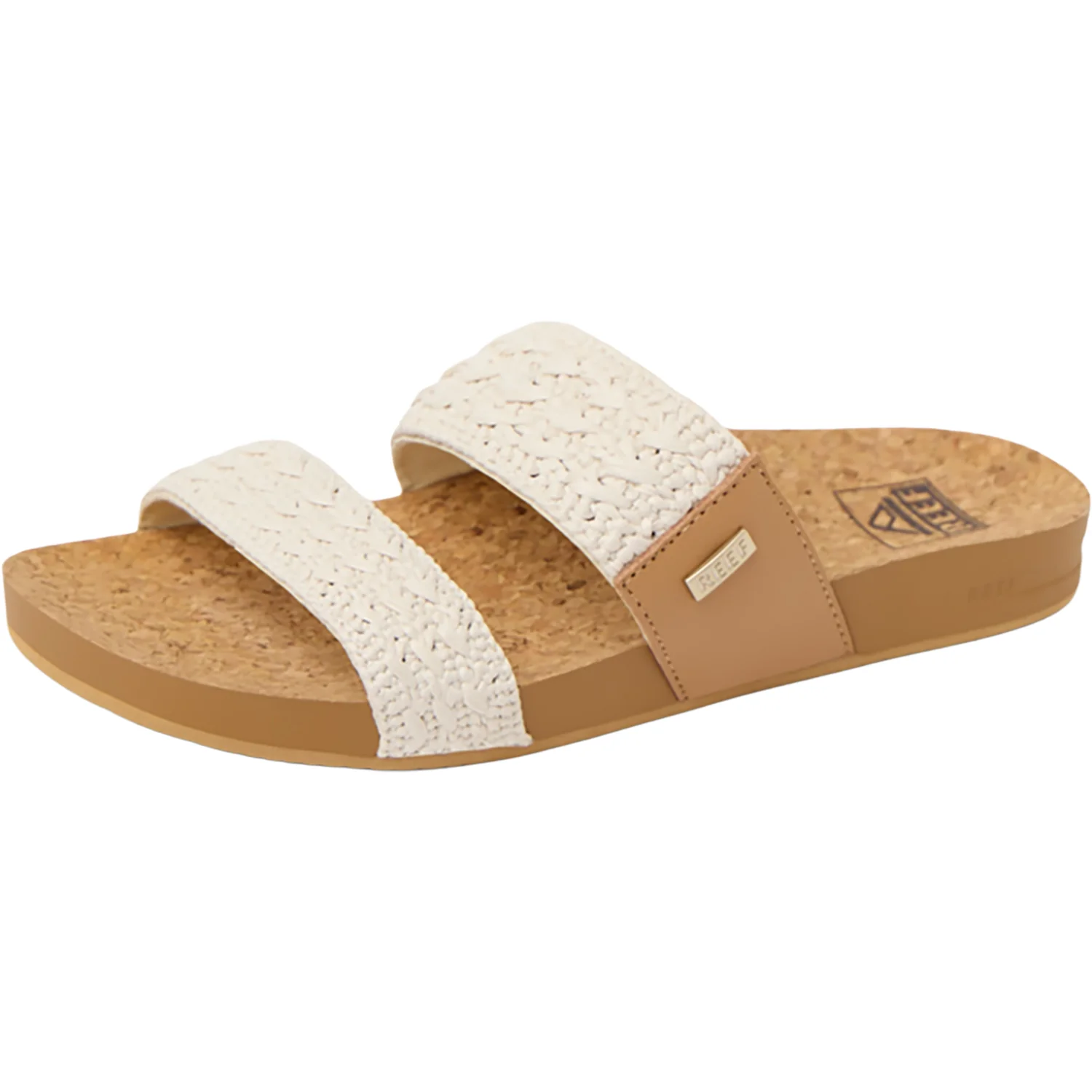 Reef Cushion Vista Women's Slide Sandals Vintage Textile - Image 3
