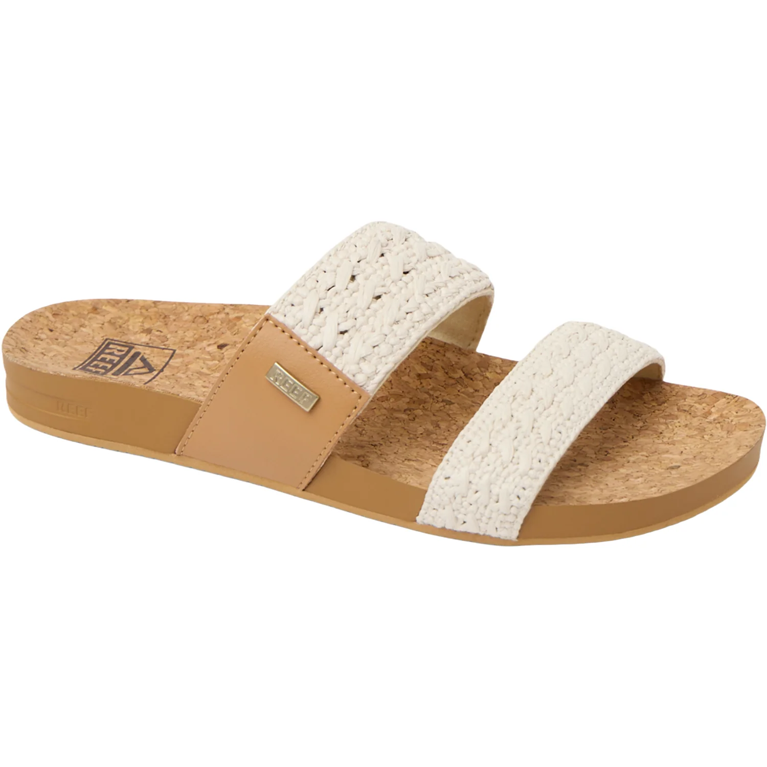 Reef Cushion Vista Women's Slide Sandals Vintage Textile - Image 5