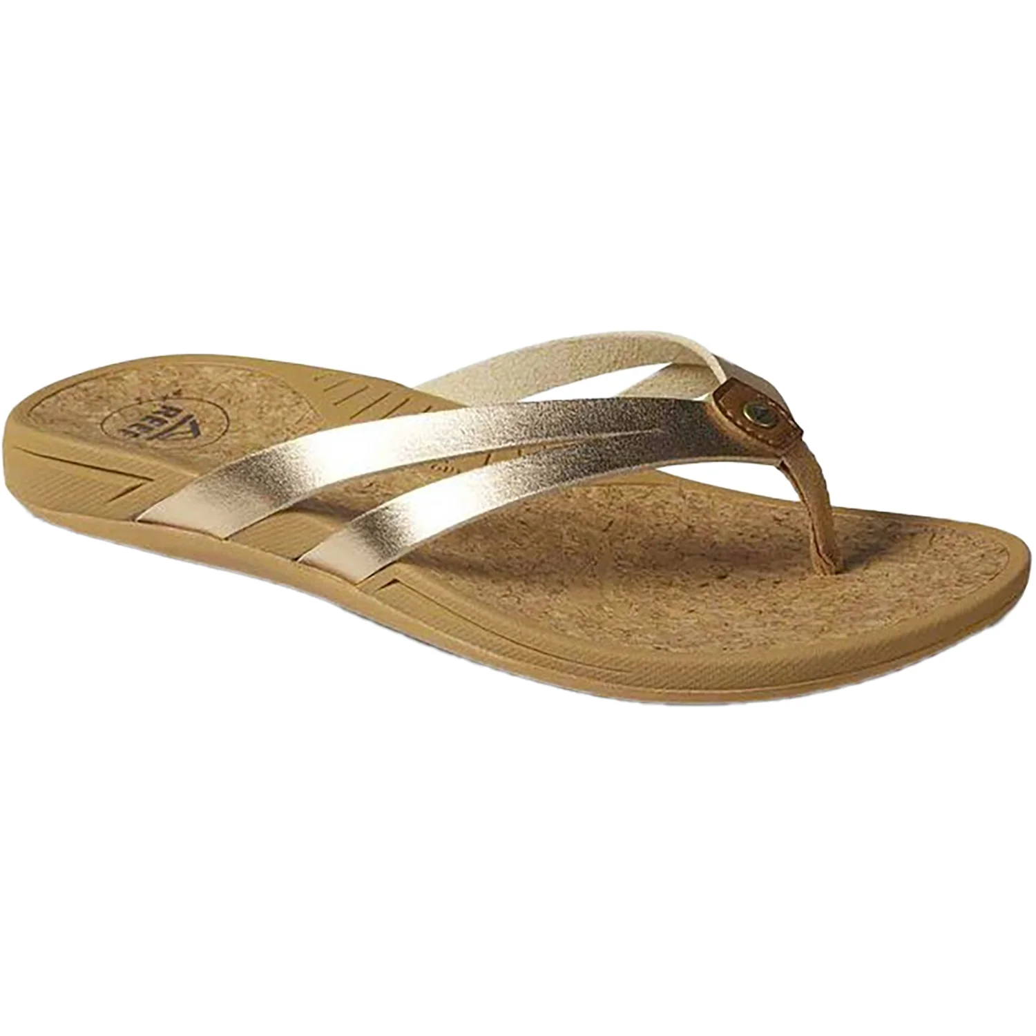 Reef Pacific Joy Women's Thong Sandals Golden Hour Synthetic - Image 3