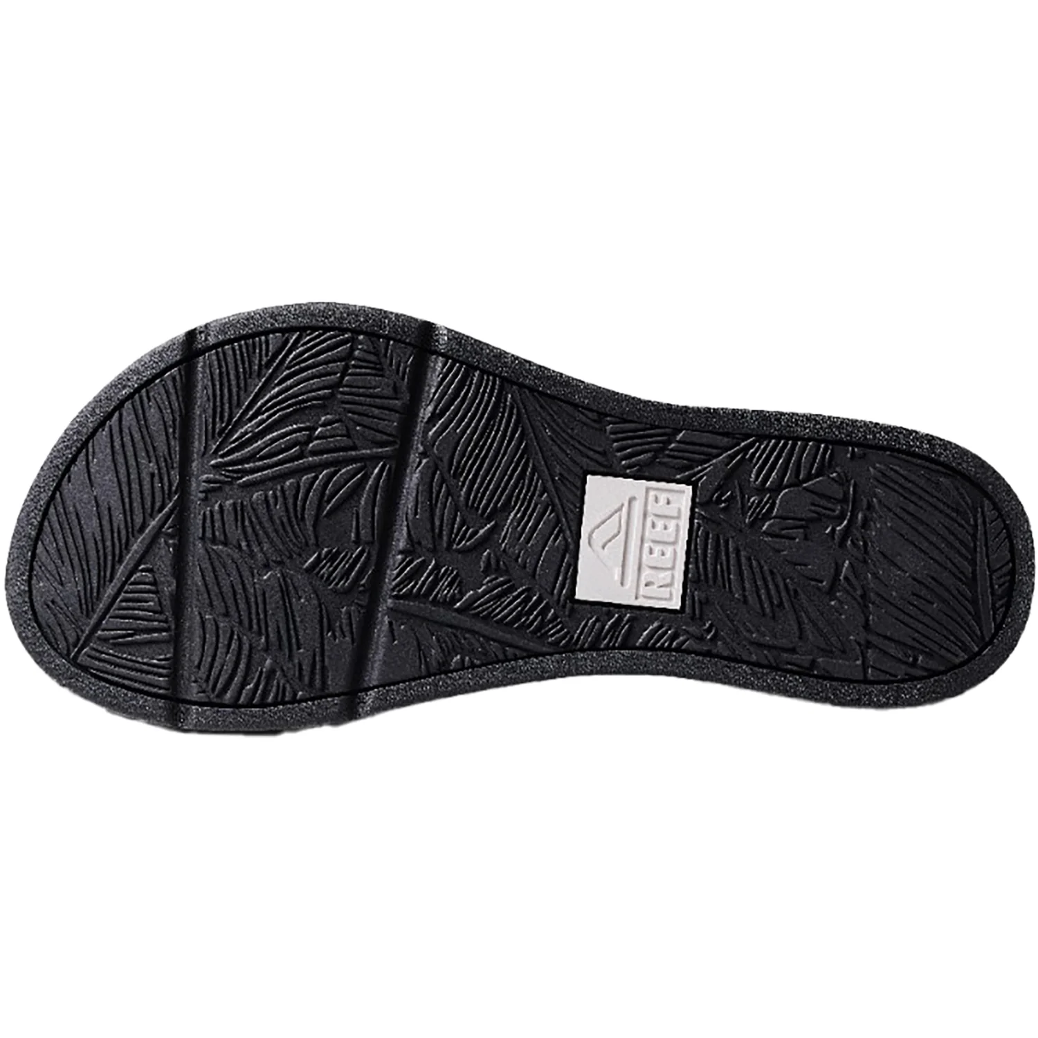 Reef Santa Ana Women's Thong Sandals Black/White Synthetic - Image 4