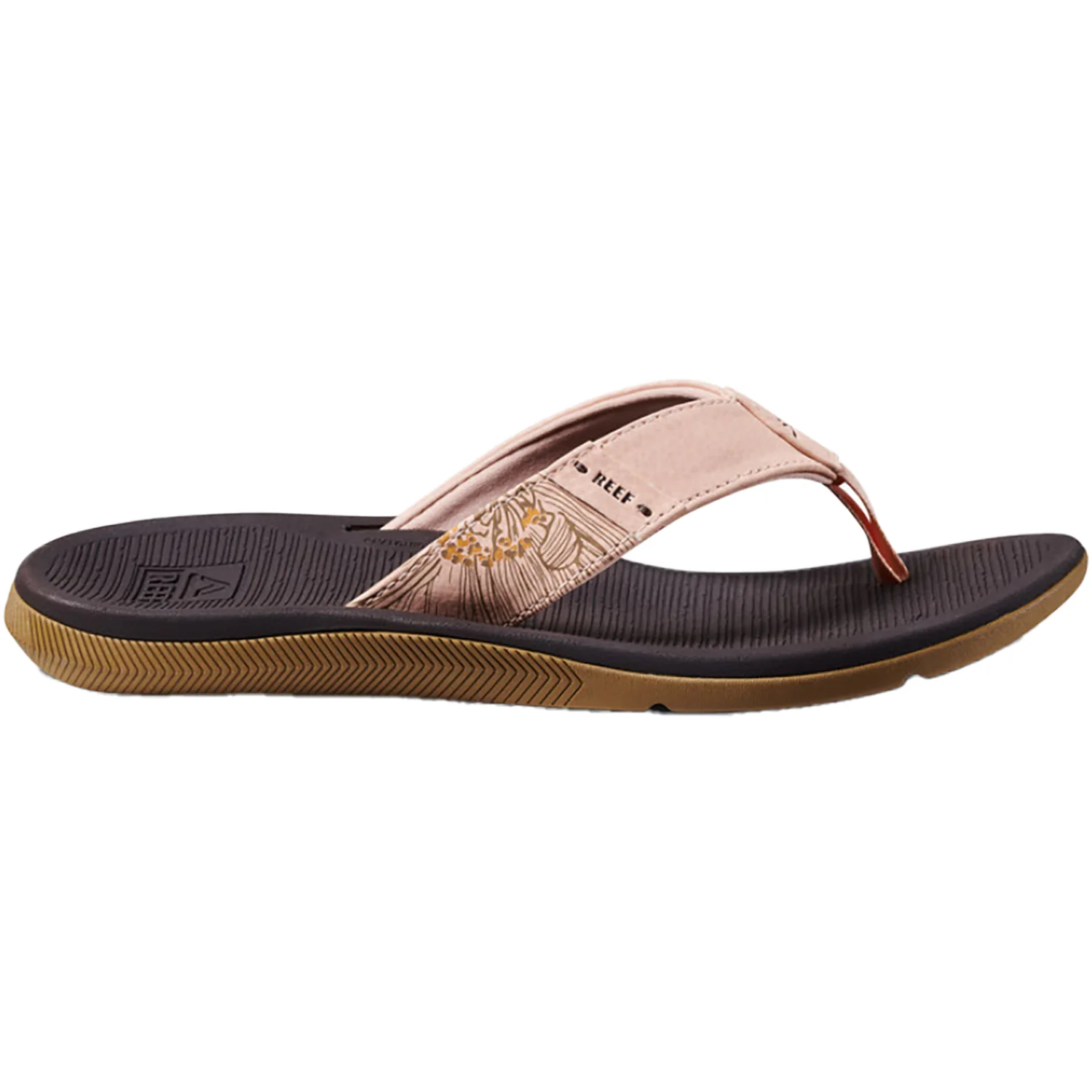 Reef Santa Ana Women's Thong Sandals Peach Parfait Synthetic