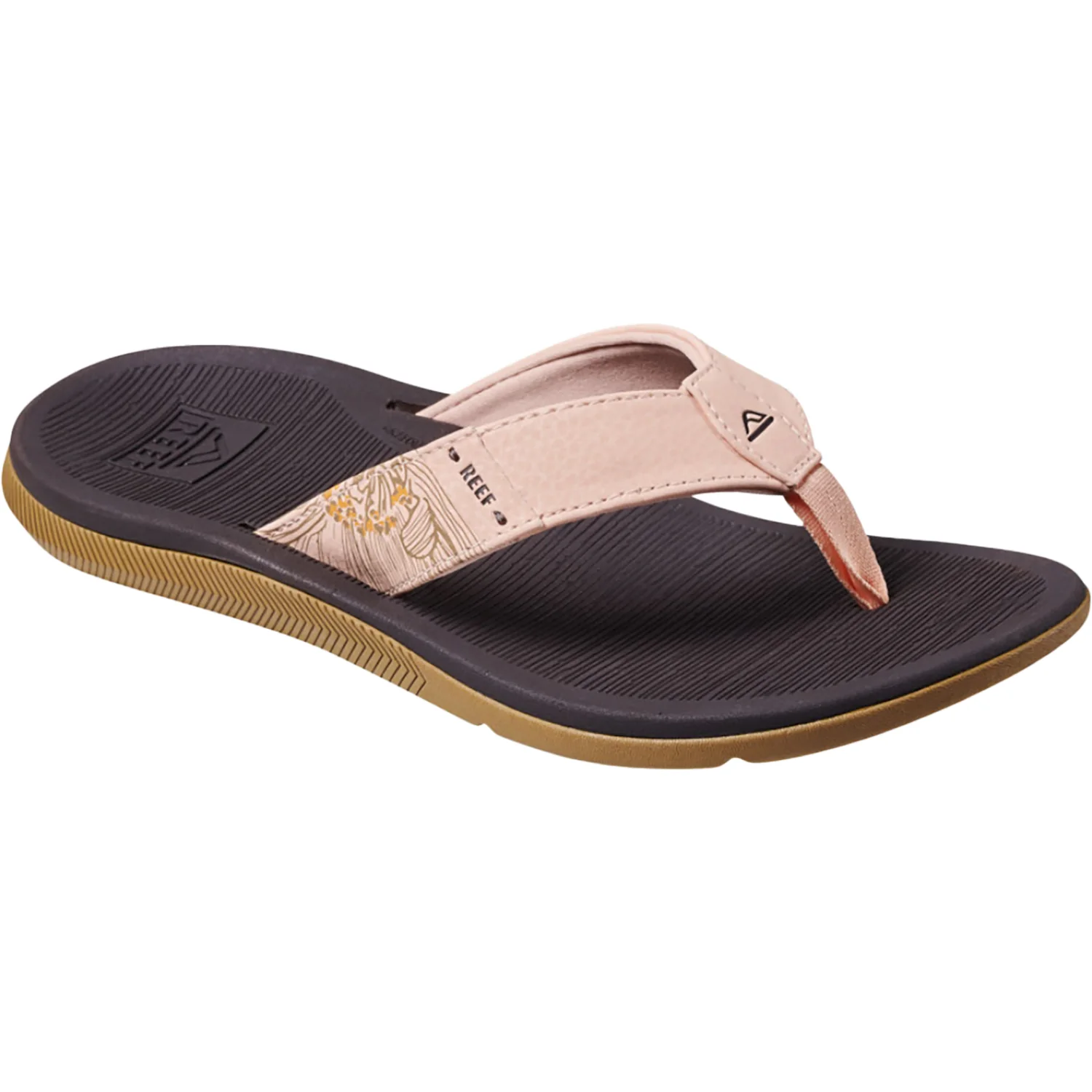 Reef Santa Ana Women's Thong Sandals Peach Parfait Synthetic - Image 5