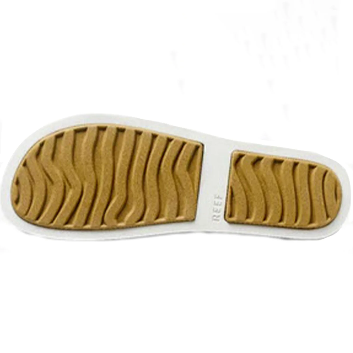 Reef Water Vista Women's Ankle Strap Sandals White/Tan Synthetic - Image 4