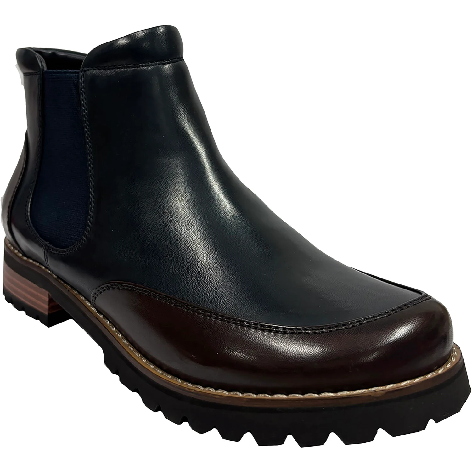 Regarde le Ciel Layla-01 7384 Women's Boots TDM/Navy Combi Leather - Image 3