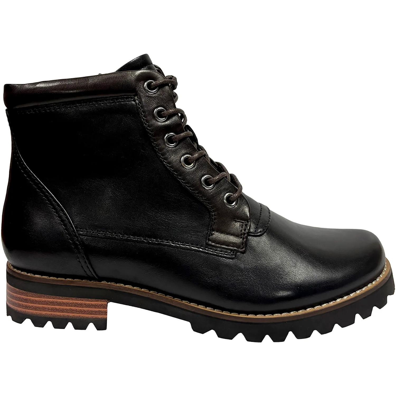 Regarde le Ciel Layla-02 007 Women's Boots Muddy/TDM Combi Leather