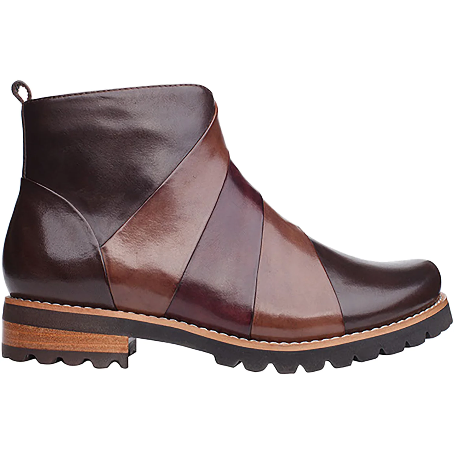 Regarde Le Ciel Layla-04 Women's Boots Tdm/Elephant/Vino Leather