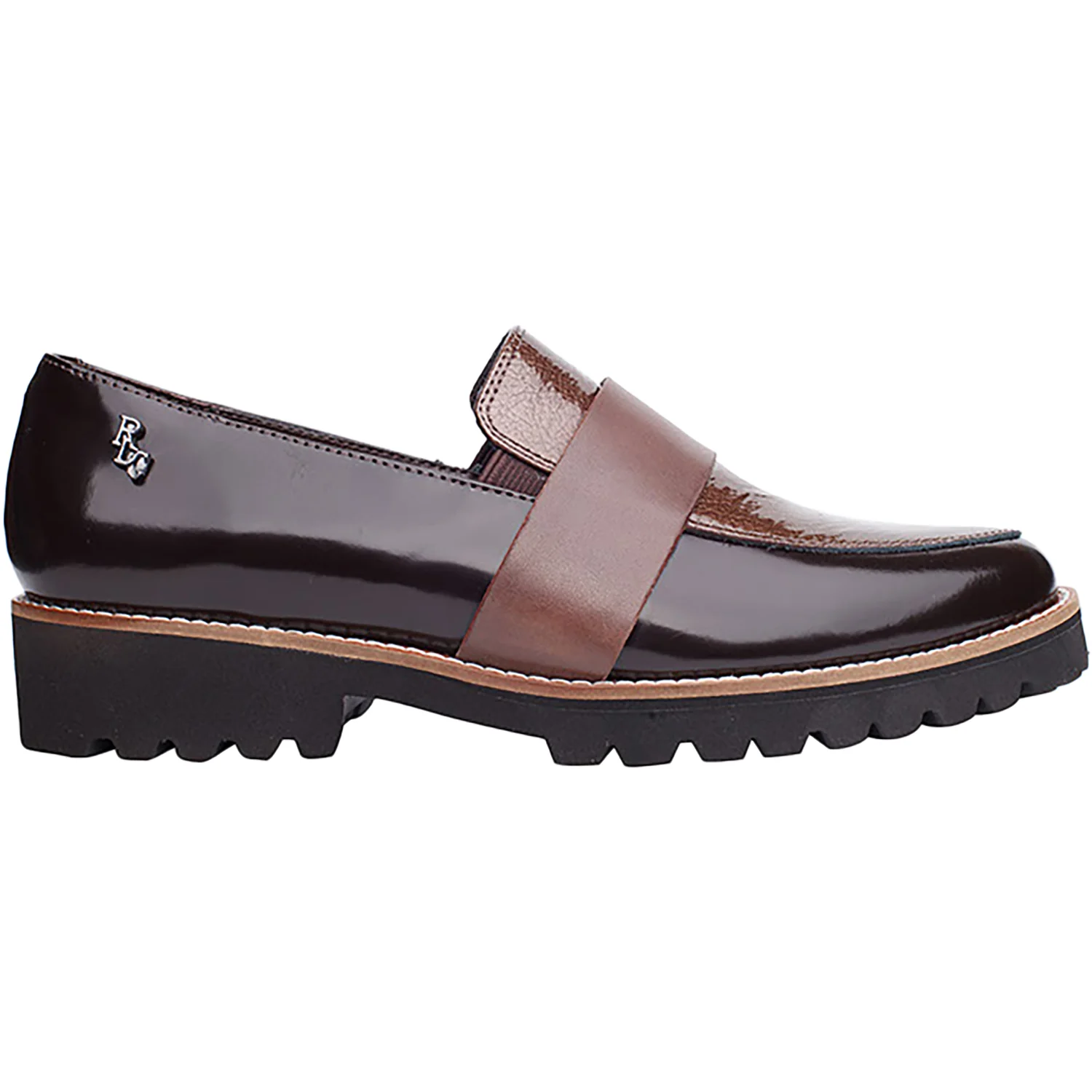 Regarde Le Ciel Maisha-01 Women's Slip Ons Brown/Fango/Muddy Leather