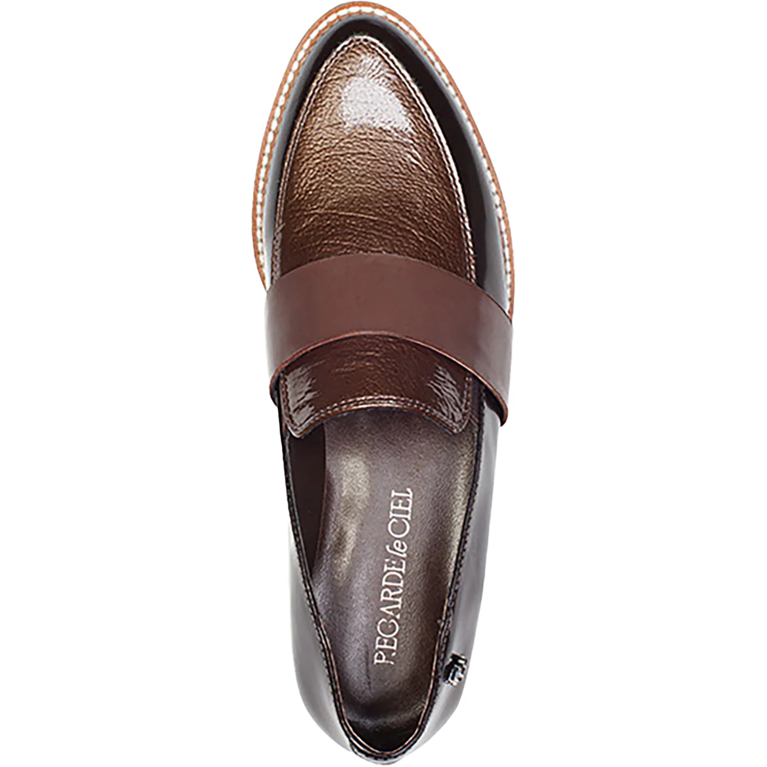 Regarde Le Ciel Maisha-01 Women's Slip Ons Brown/Fango/Muddy Leather - Image 2
