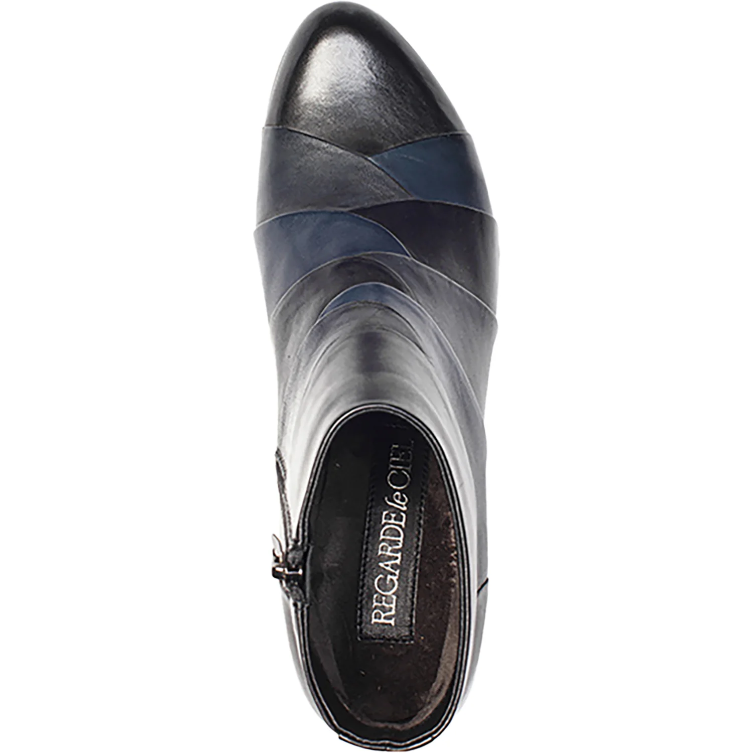 Regarde Le Ciel Stefany-172 166 Women's Boots Black/Navy Combi Leather - Image 2
