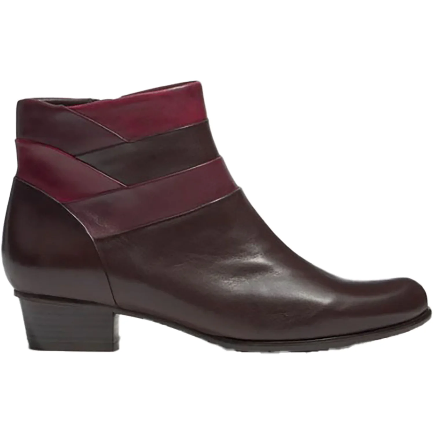 Regarde Le Ciel Stefany-390 Women's Boots TDM/Vino/Sangria Leather