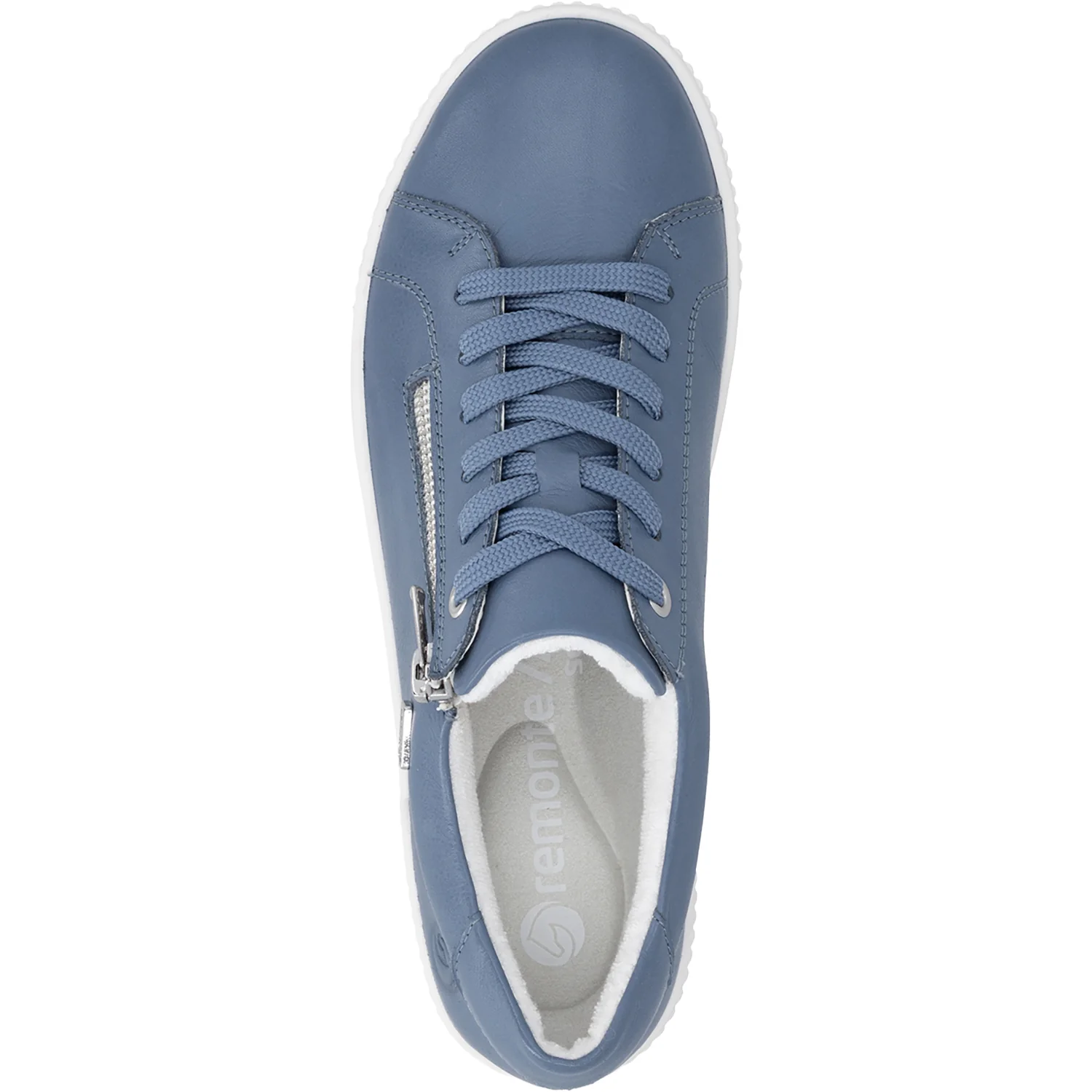 Remonte D0700-16 Maditta Women's Lace Up Shoes Jeans Leather - Image 2