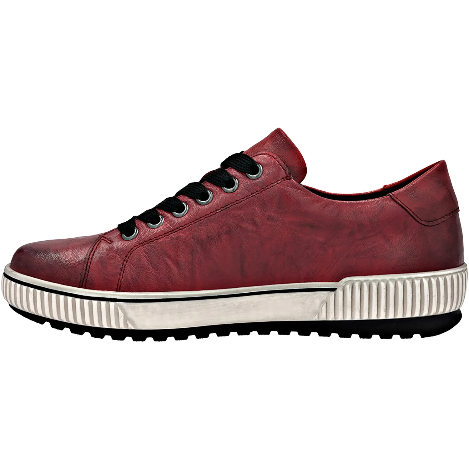 Remonte D0700-36 Maditta Women's Sporty Lace Up Shoes Mohn/Mohn Leather - Image 3