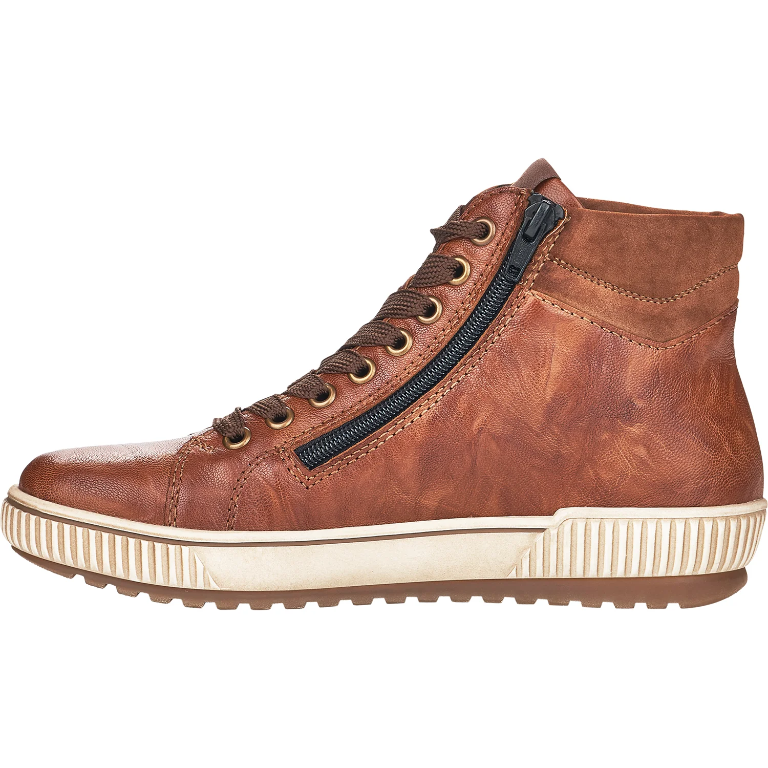 Remonte D0772-22 Maditta 72 Women's Sneakers Cuoio/Reh/Cuoio Leather - Image 3
