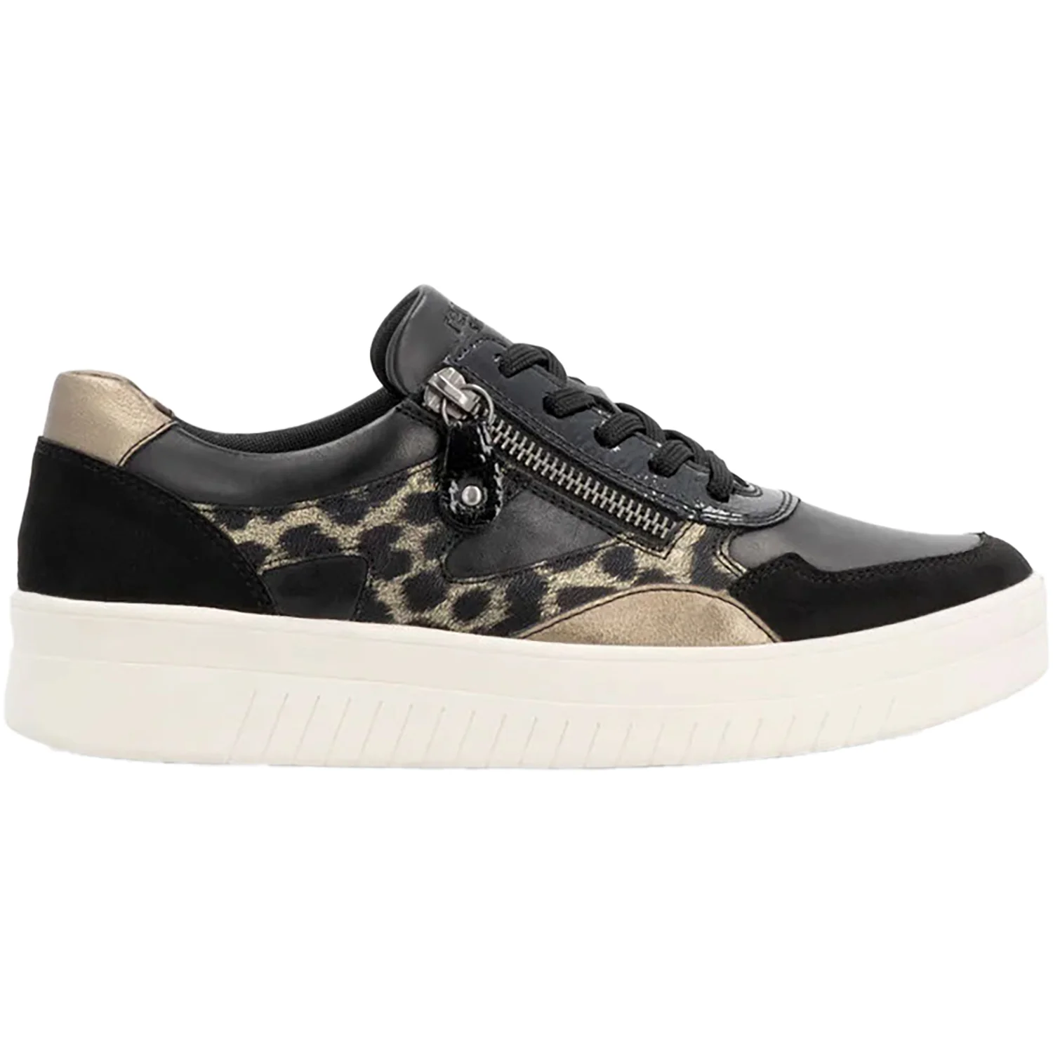 Remonte D0J04-03 Women's Sneakers Schwarz/Bronze Synthetic