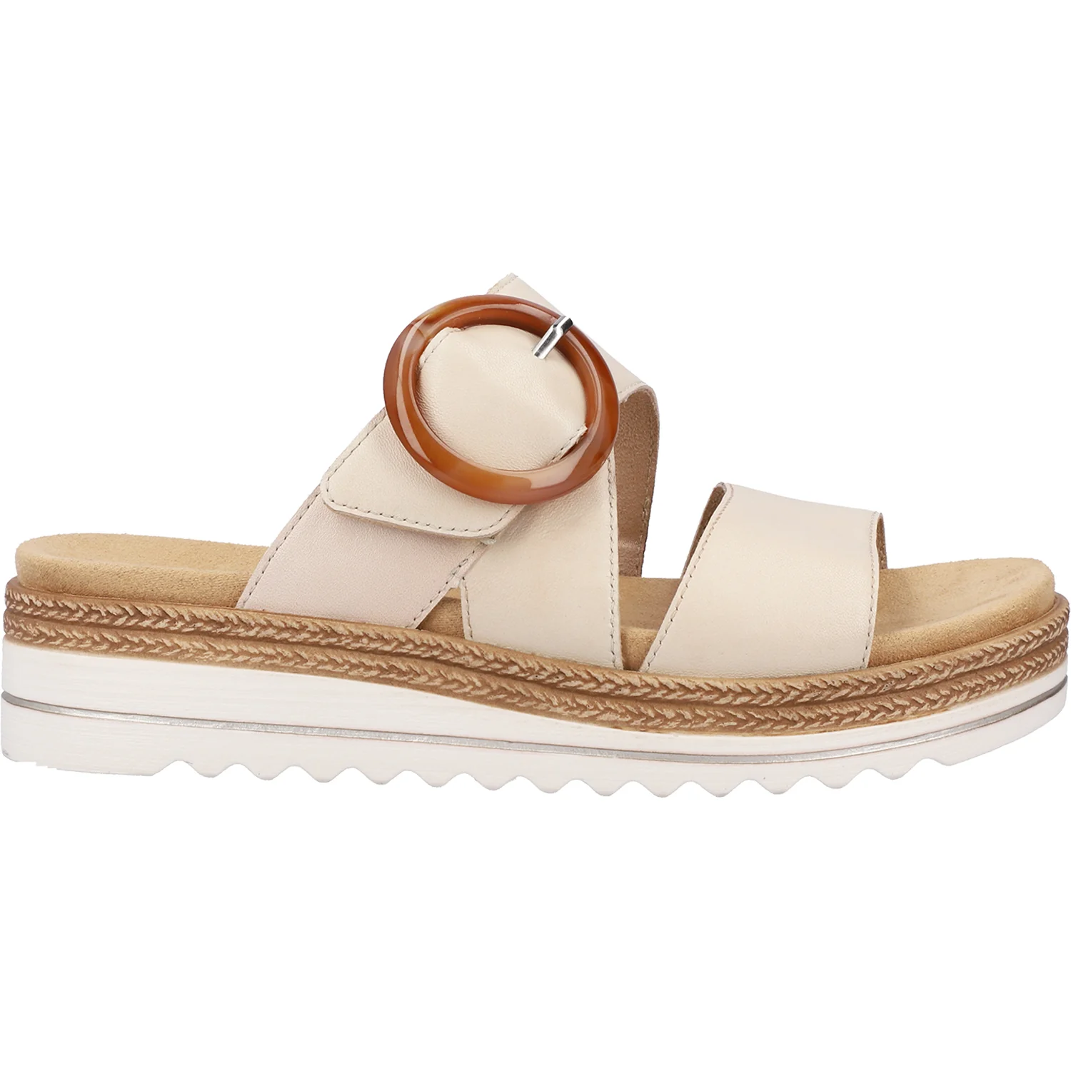 Remonte D0Q51-00 Jocelyn 51 Women's Sandals Chalk/Pebble Leather