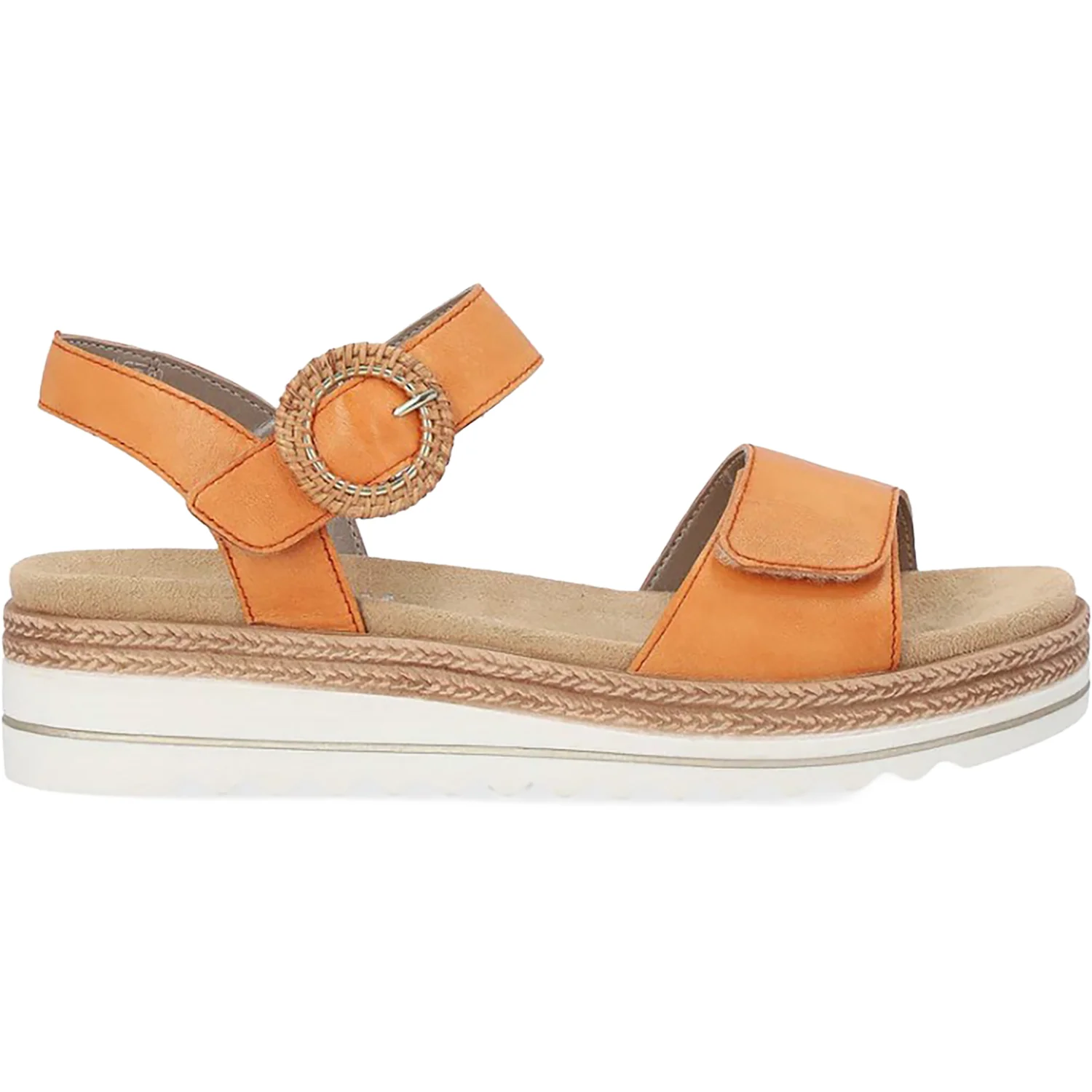 Remonte D0Q52-38 Jocelyn 52 Women's Platform Sandals Mandarin Leather