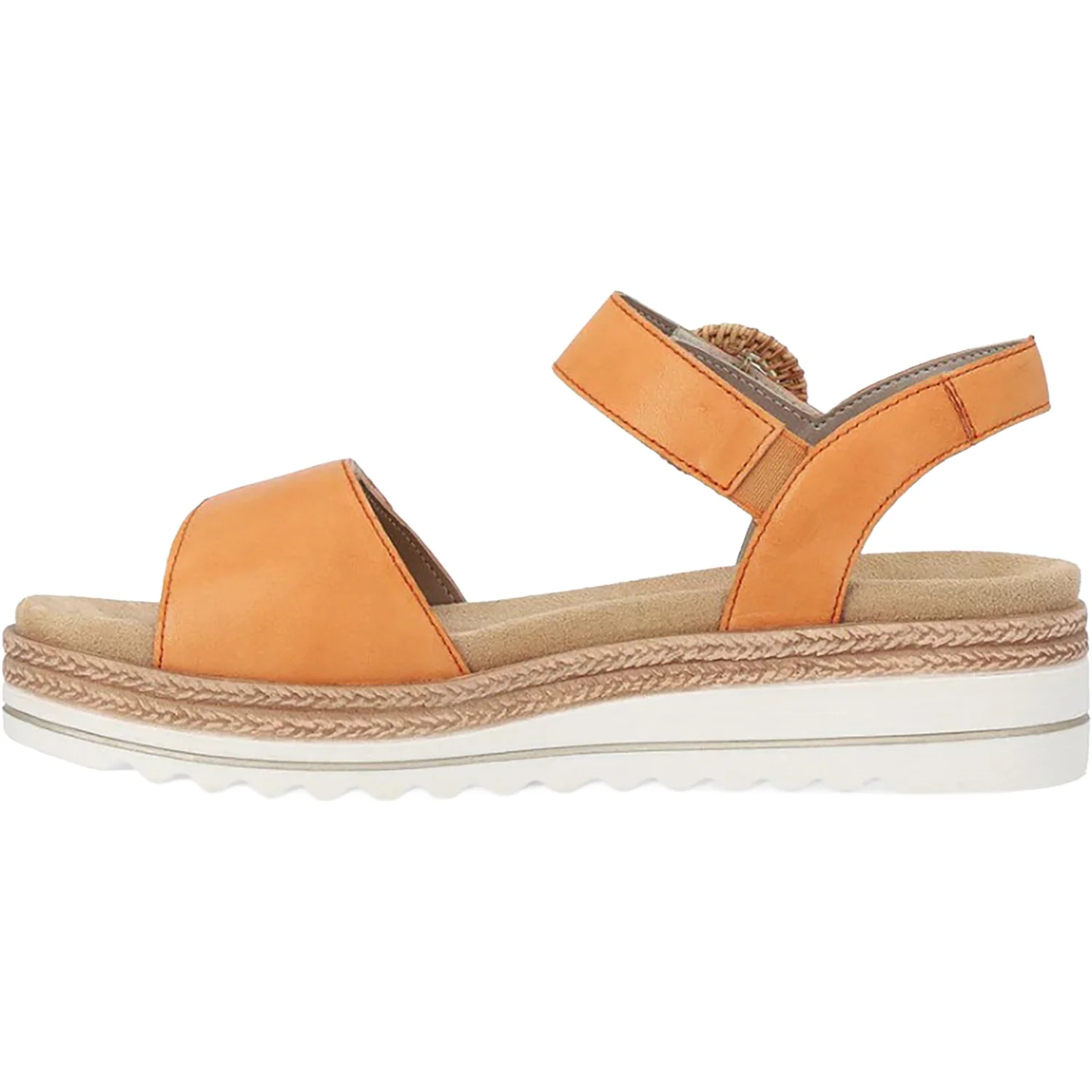 Remonte D0Q52-38 Jocelyn 52 Women's Platform Sandals Mandarin Leather - Image 3