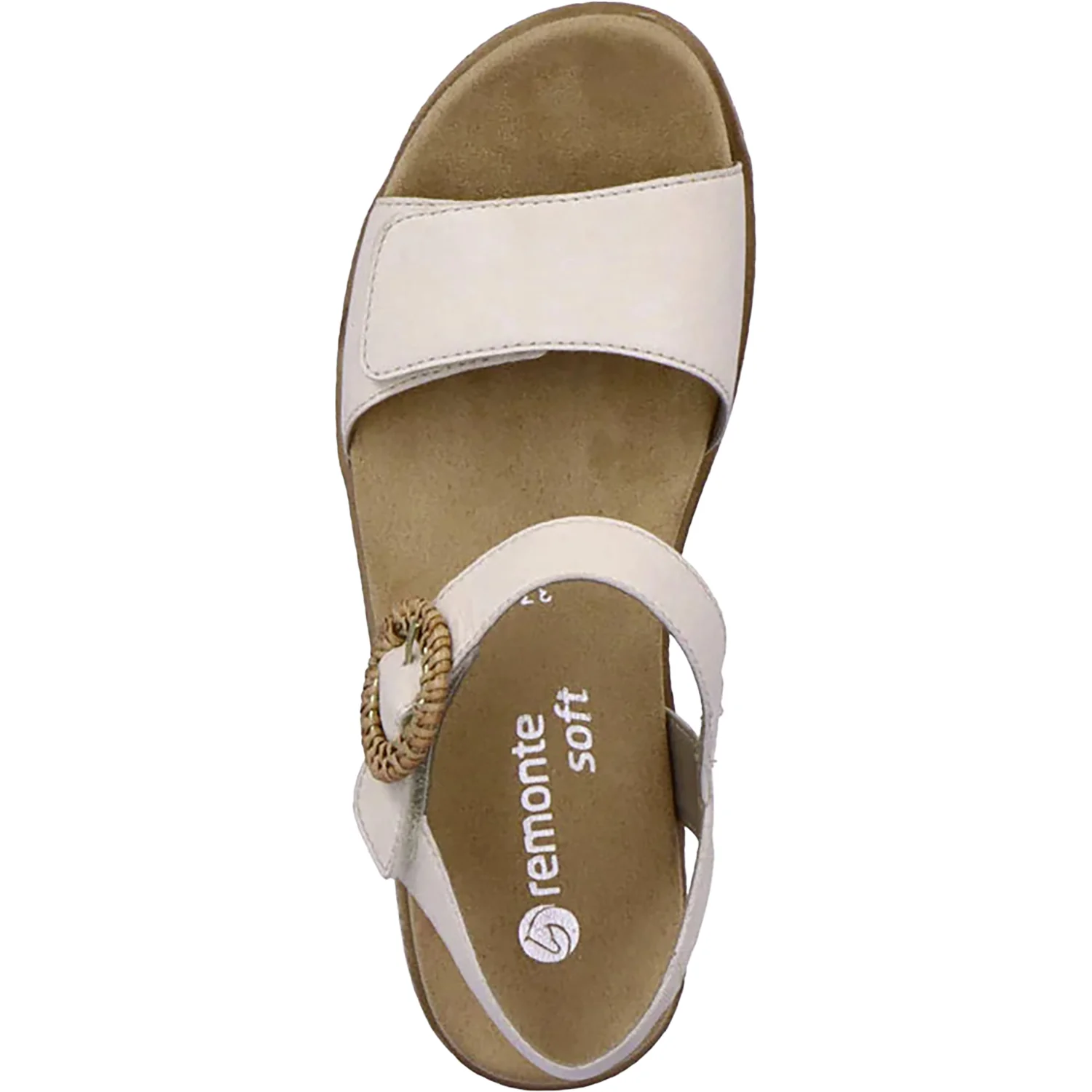 Remonte D0Q52-60 Jocelyn 52 Women's Platform Sandals Porzellan/Lugano Leather - Image 2