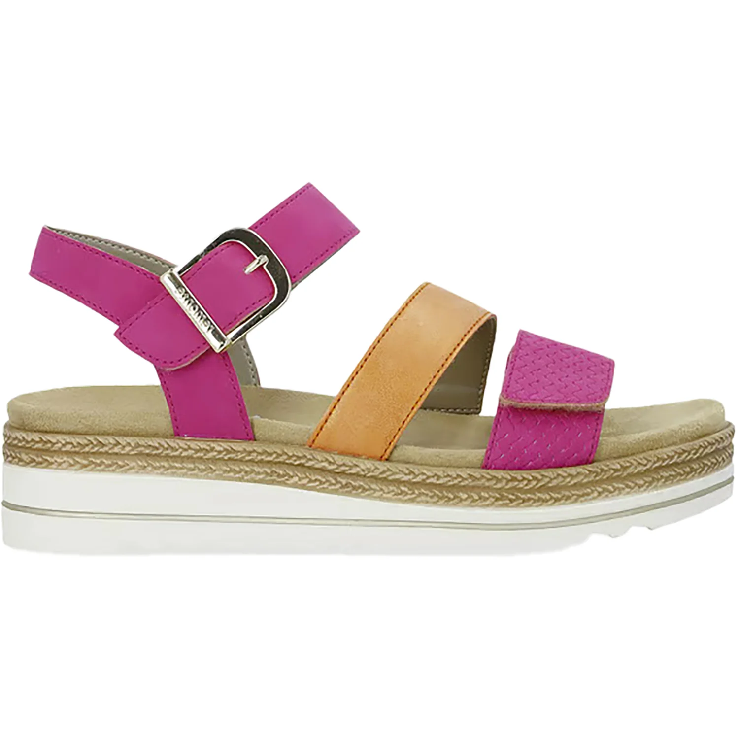 Remonte D0Q55-31 Women's Sandals Magenta/Orange Synthetic