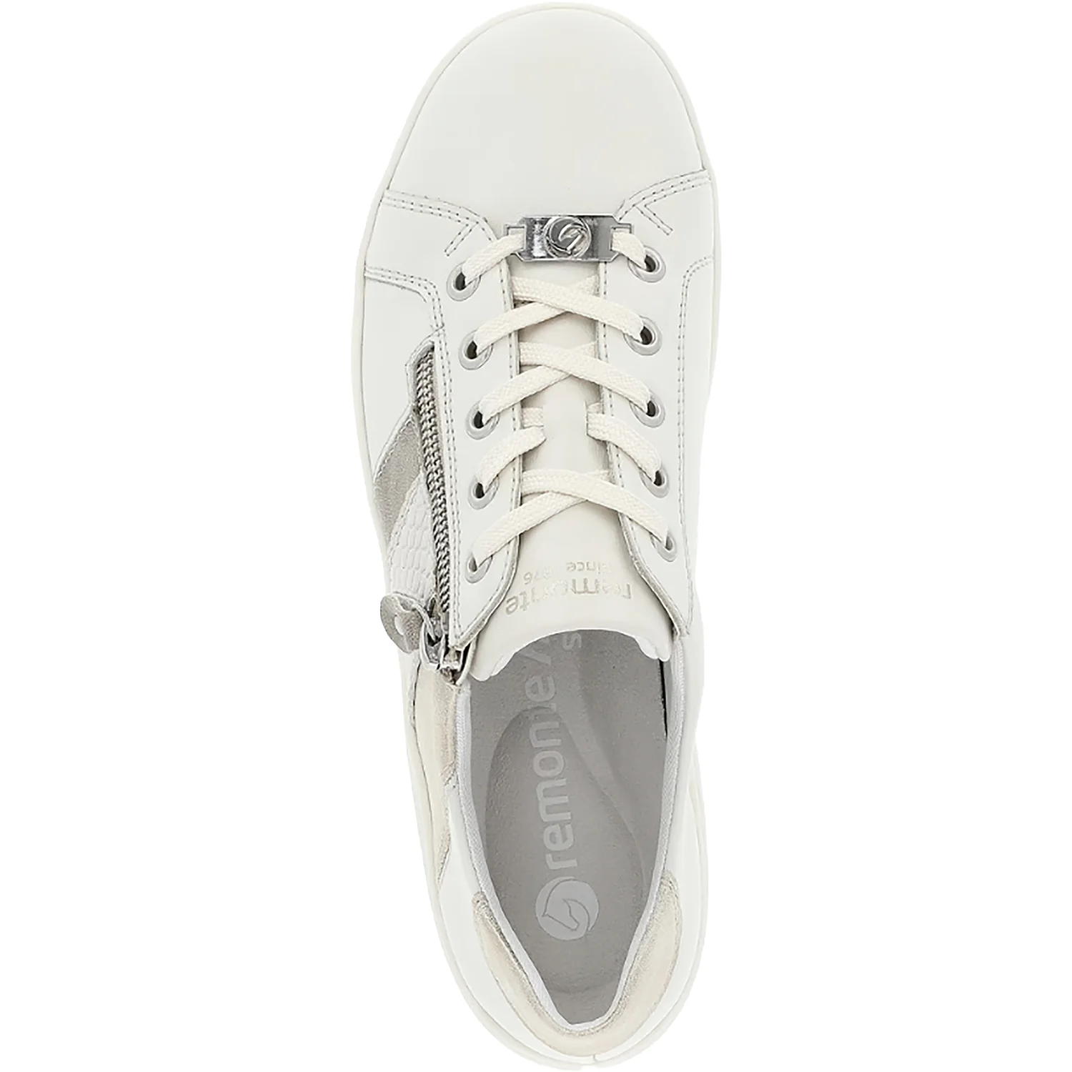 Remonte D1E00-80 Louann 00 Women's Shoes Snow/Perle/Offwhite/Musche - Image 2