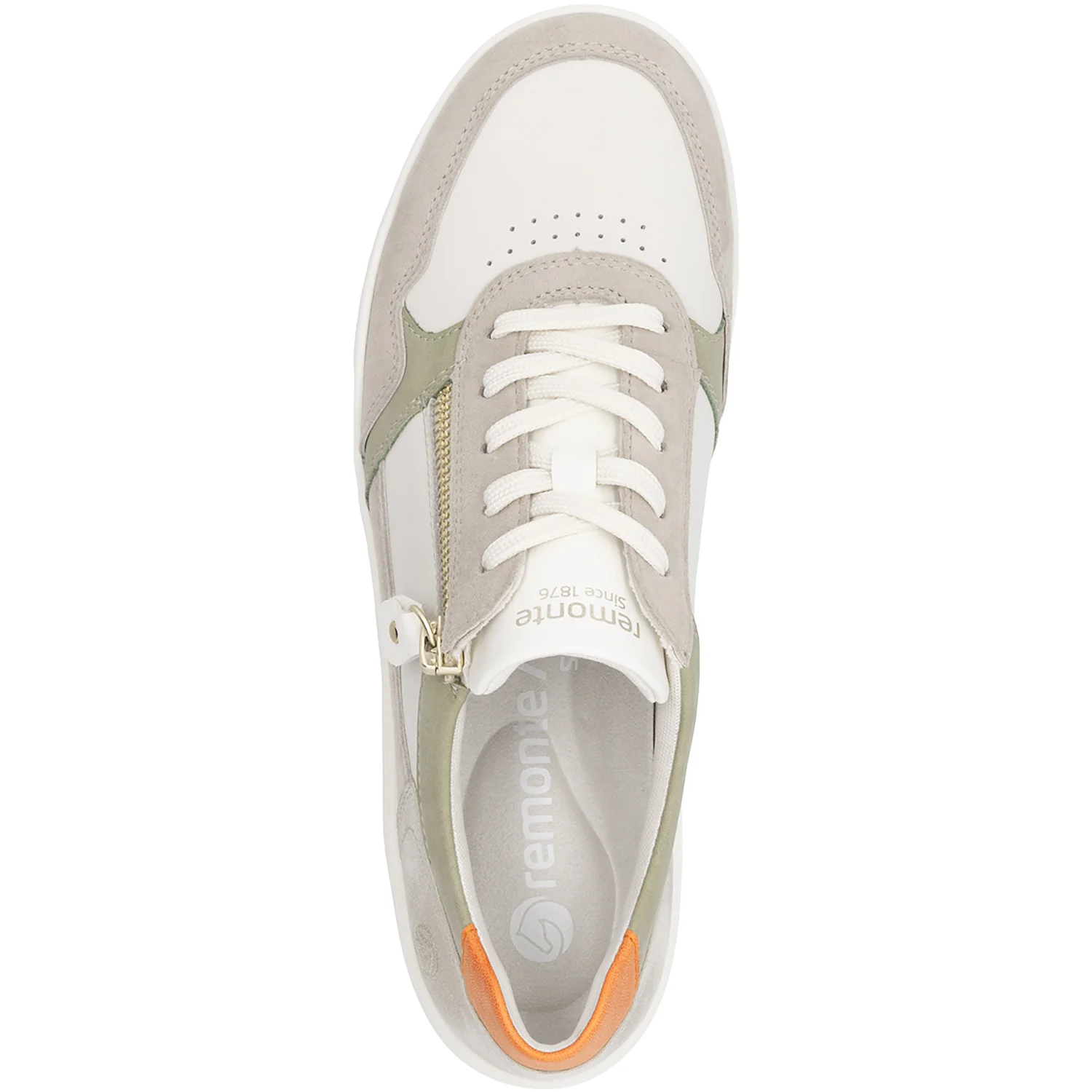 Remonte D1E06-80 Women's Sneakers Off White/Sable/Muschel - Image 2