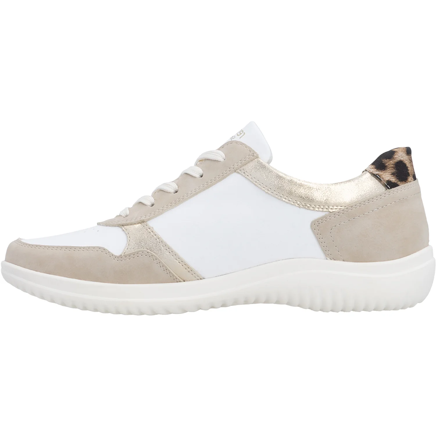 Remonte D1E06-82 Women's Sporty Lace Up Shoes Ginger/Weiss/Muschel - Image 3
