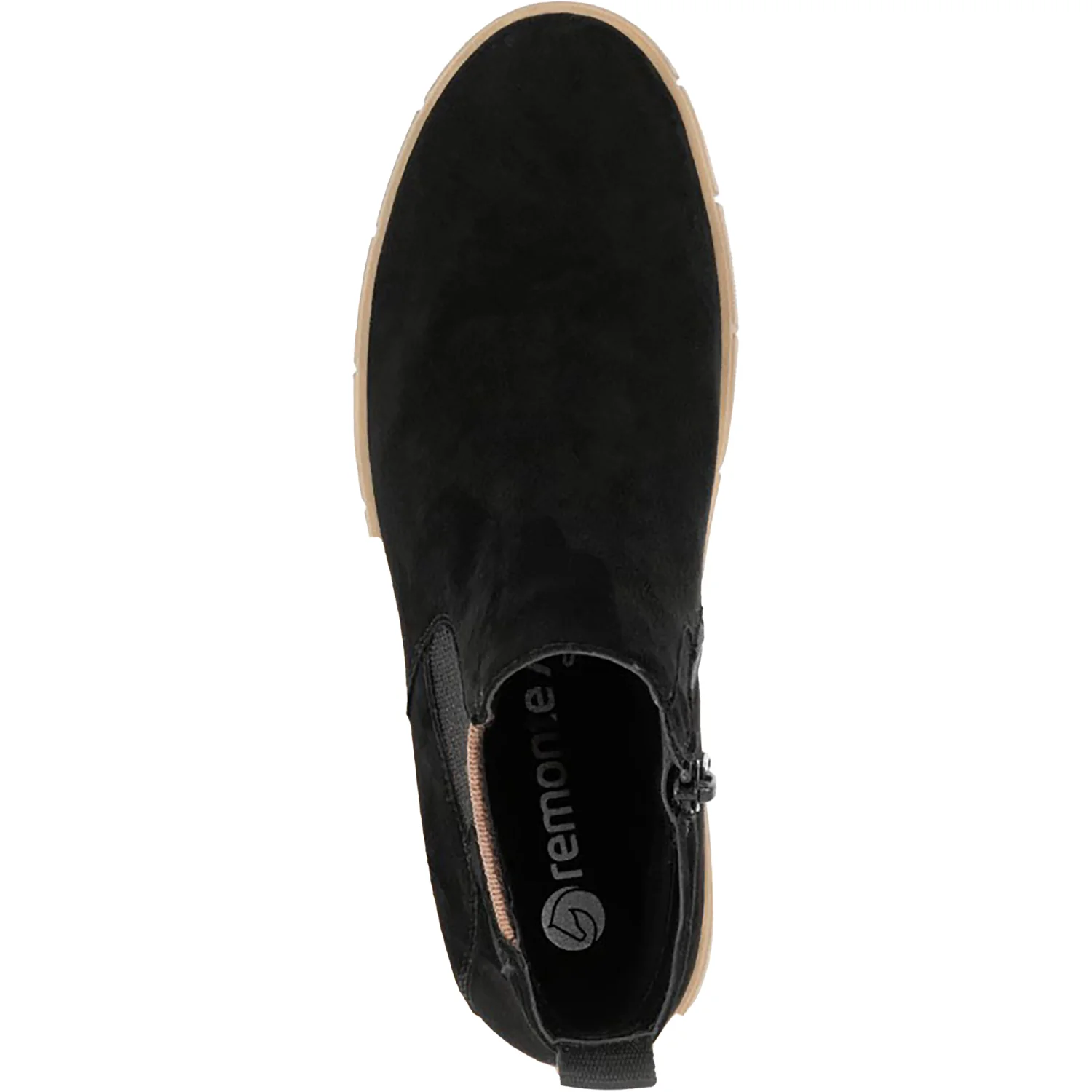 Remonte D1T71-00 Women's Boots Schwarz/Schwarz/Braun Leather - Image 2