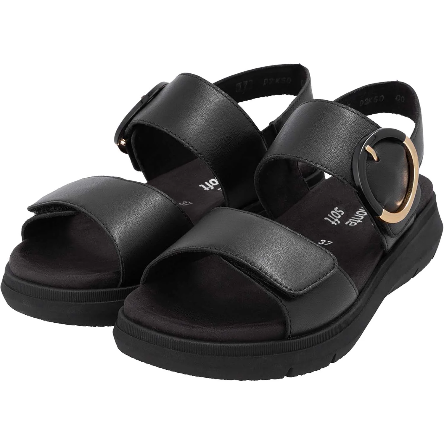 Remonte D2K50-00 Women's Sandals Black - Image 7