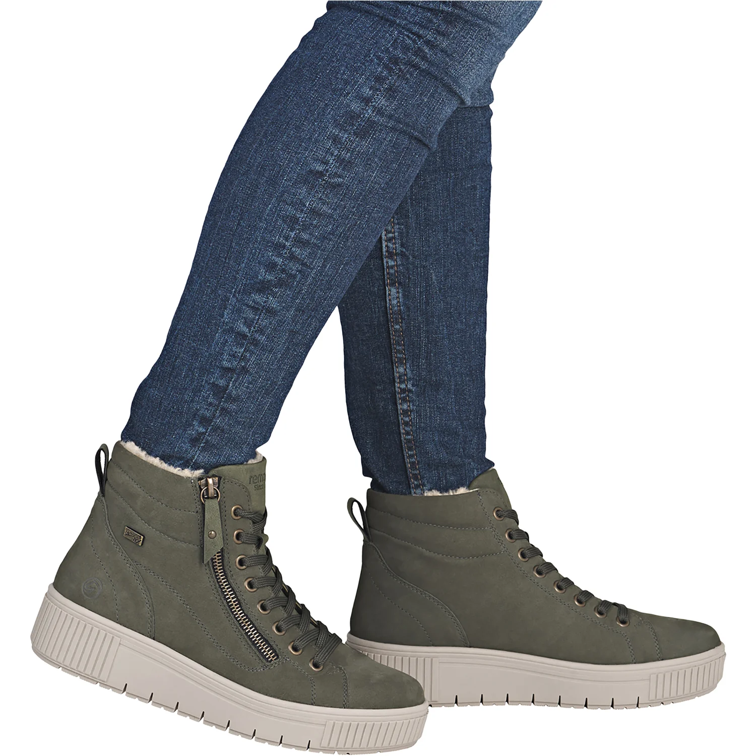 Remonte D3B71-54 Bonnie 71 Women's Boots Booties Moor/Liane Nubuck - Image 6