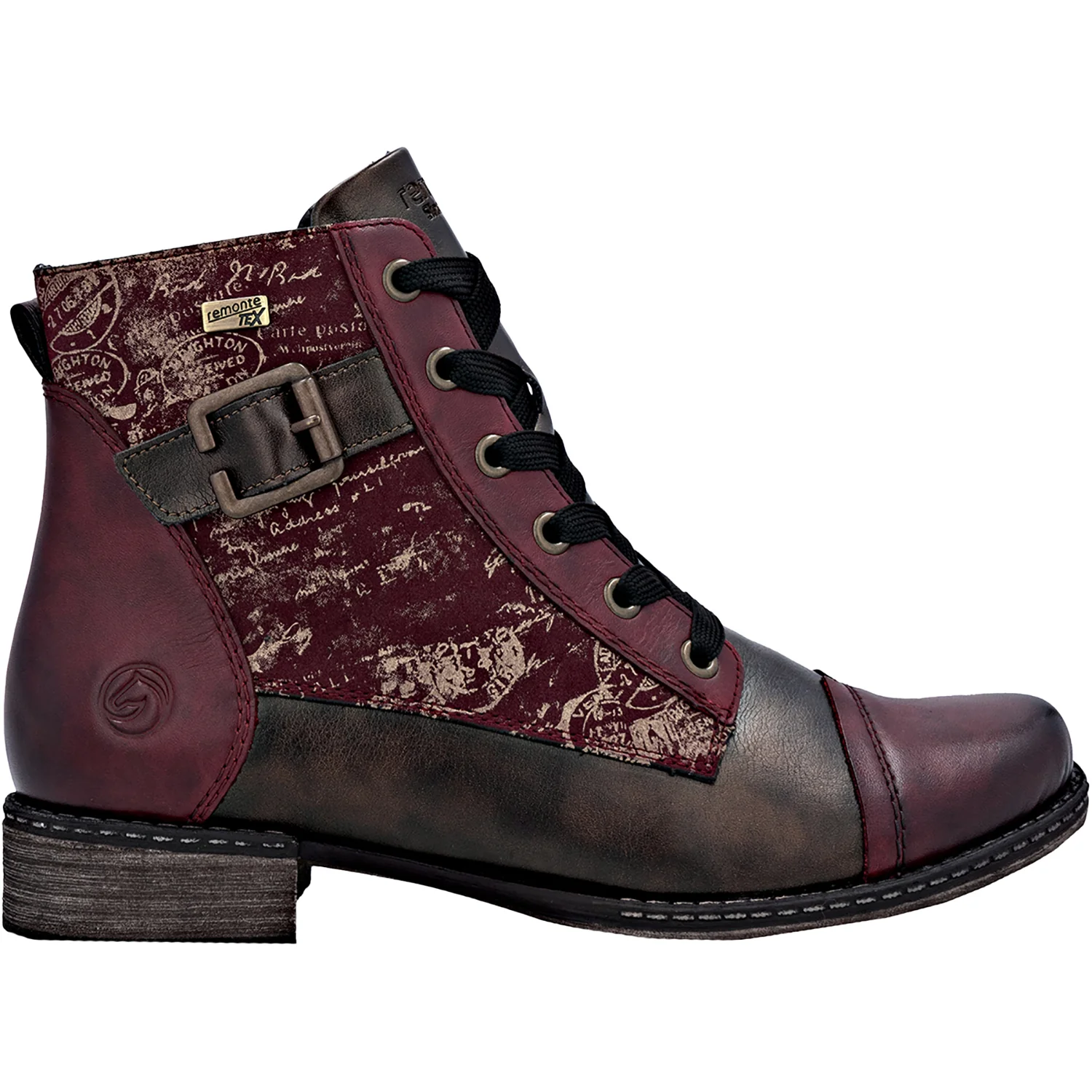 Remonte D4381-35 Chandra 81 Women's Boots Vino/Antik/Bordeaux