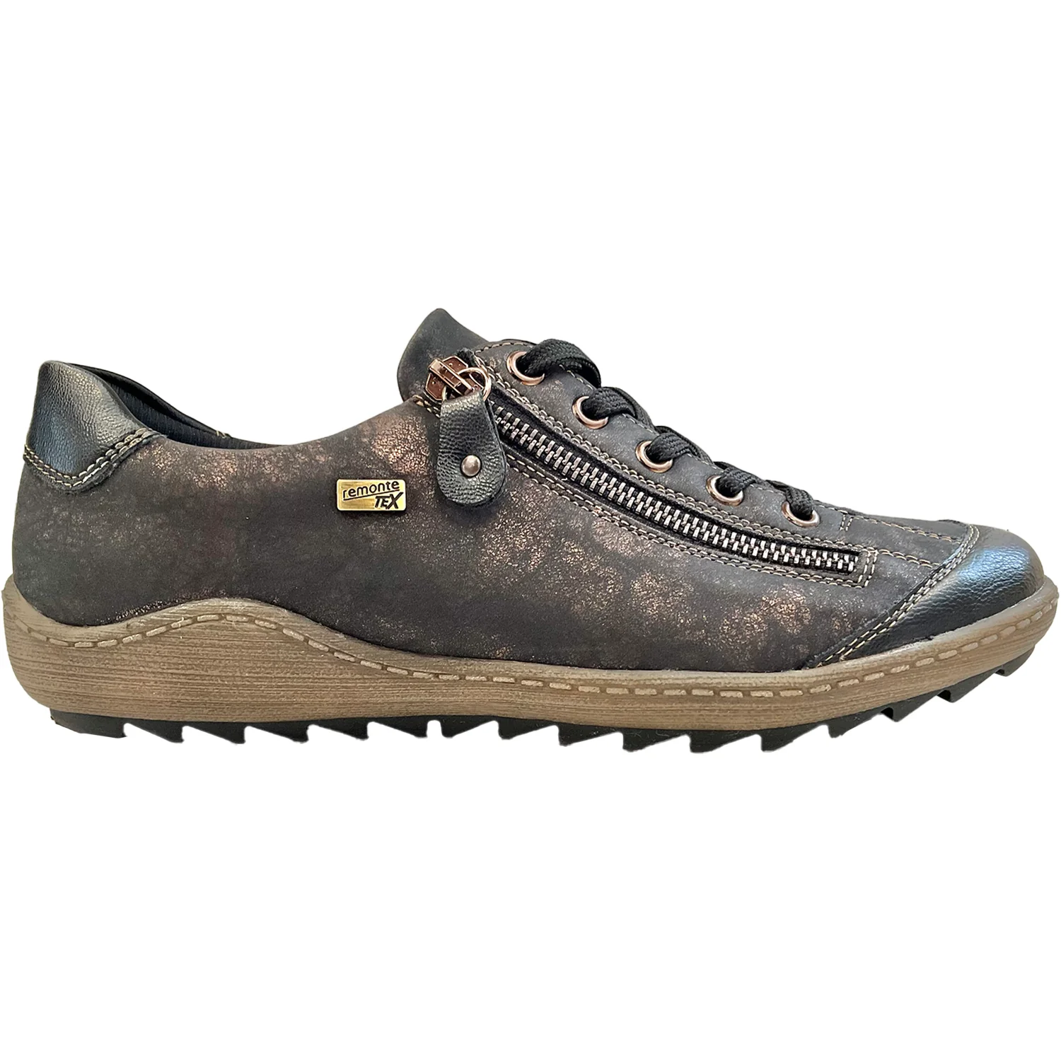 Remonte R1402-07 Liv Women's Sneakers Schwarz/Schwarz/Antique
