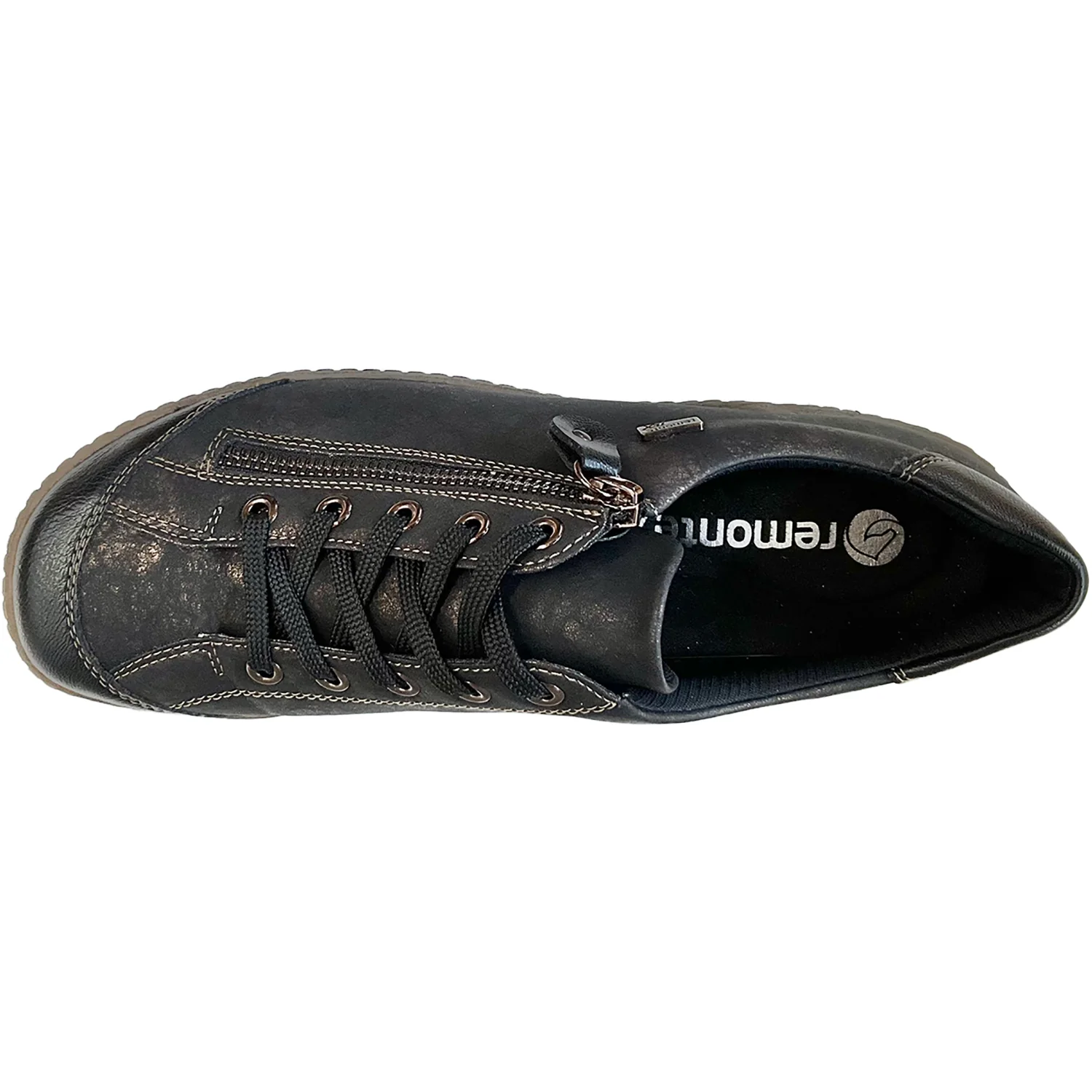 Remonte R1402-07 Liv Women's Sneakers Schwarz/Schwarz/Antique - Image 2