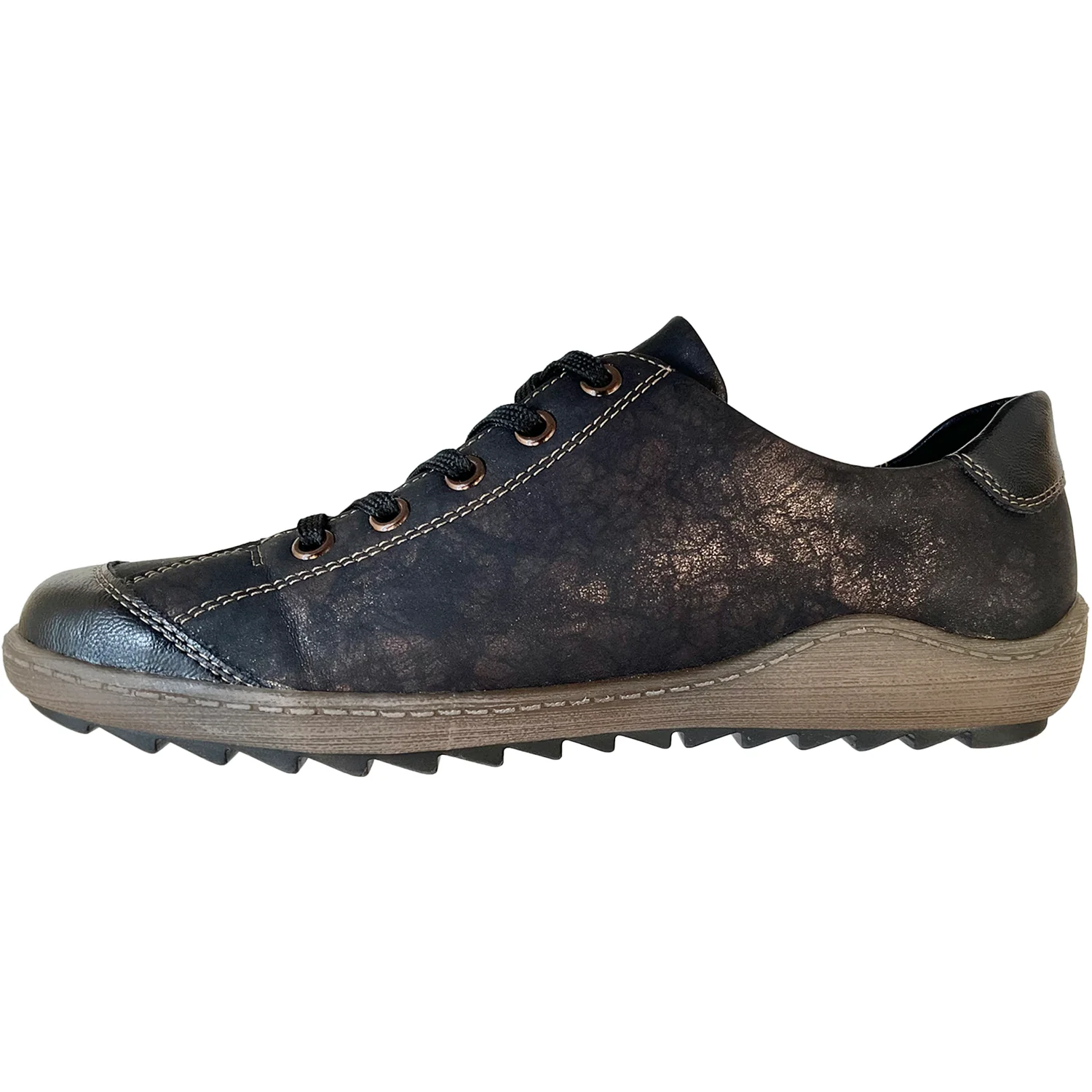 Remonte R1402-07 Liv Women's Sneakers Schwarz/Schwarz/Antique - Image 3