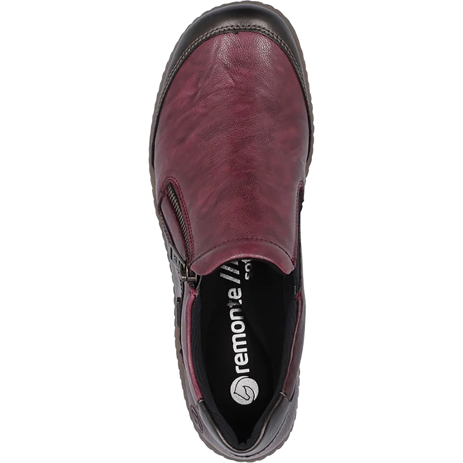 Remonte R1428-35 Liv 28 Women's Slip Ons Antik/Chianti/Burgundy - Image 2