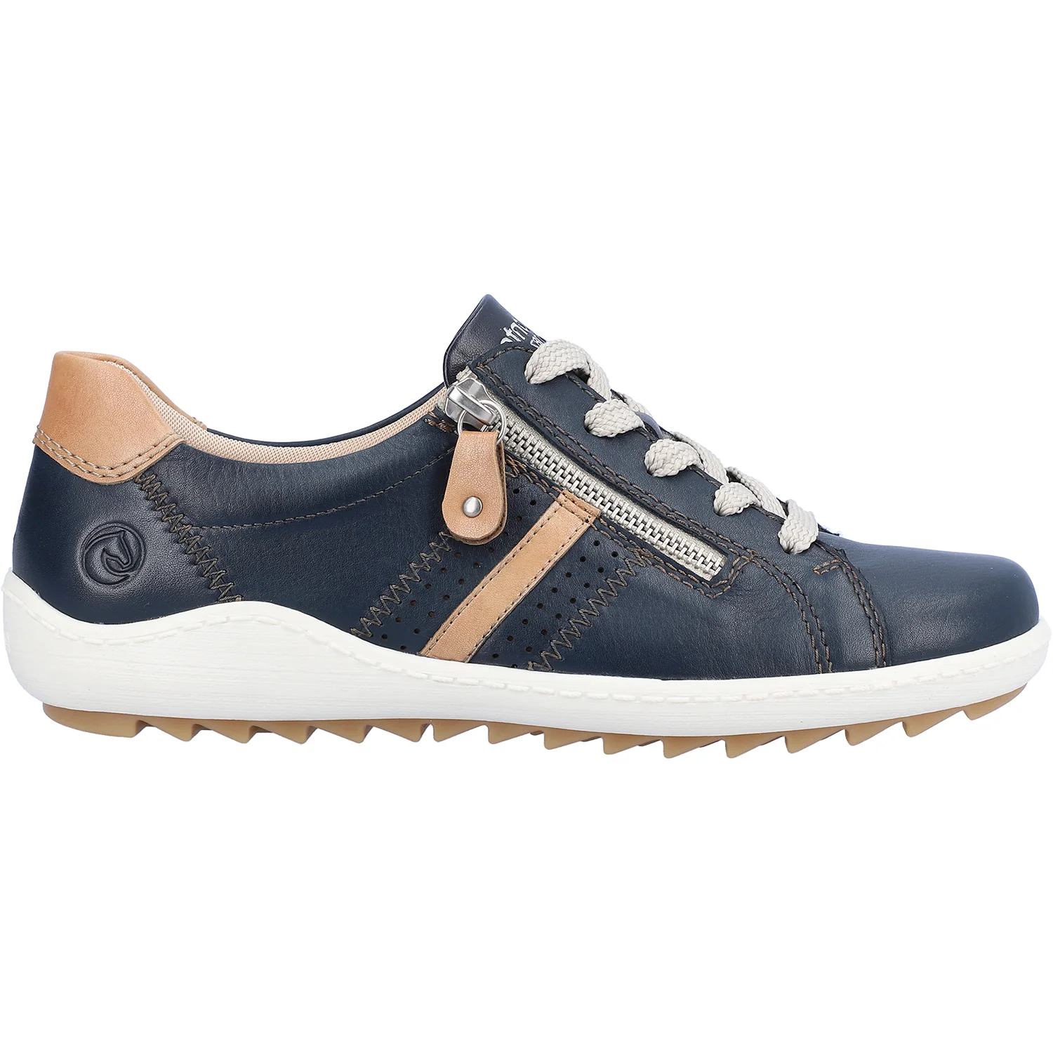 Remonte R1432-14 Liv 32 Women's Sneakers Pazifik/Bisquit Leather