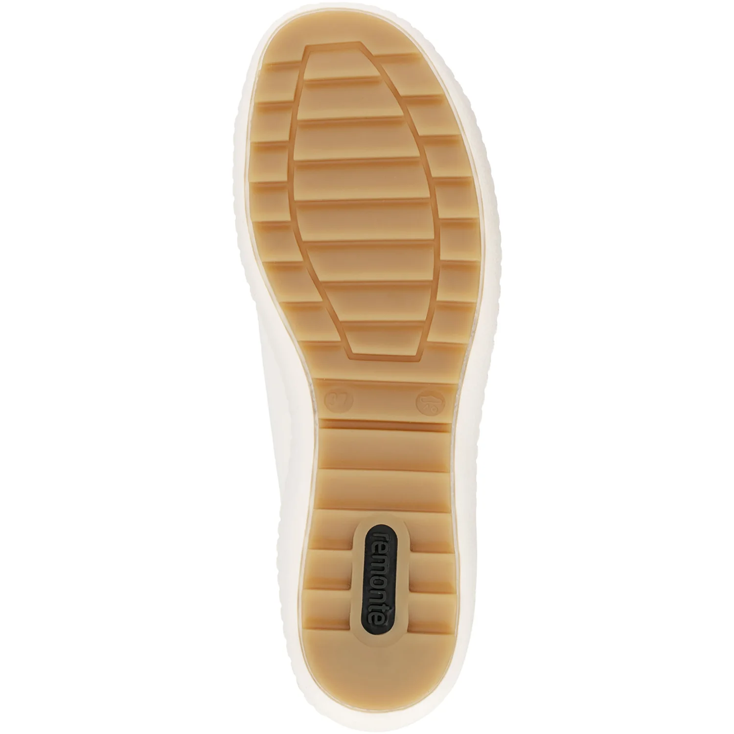 Remonte R1432-80 Liv 32 Women's Sneakers Paper/Muschel/Offwhite Leather - Image 4