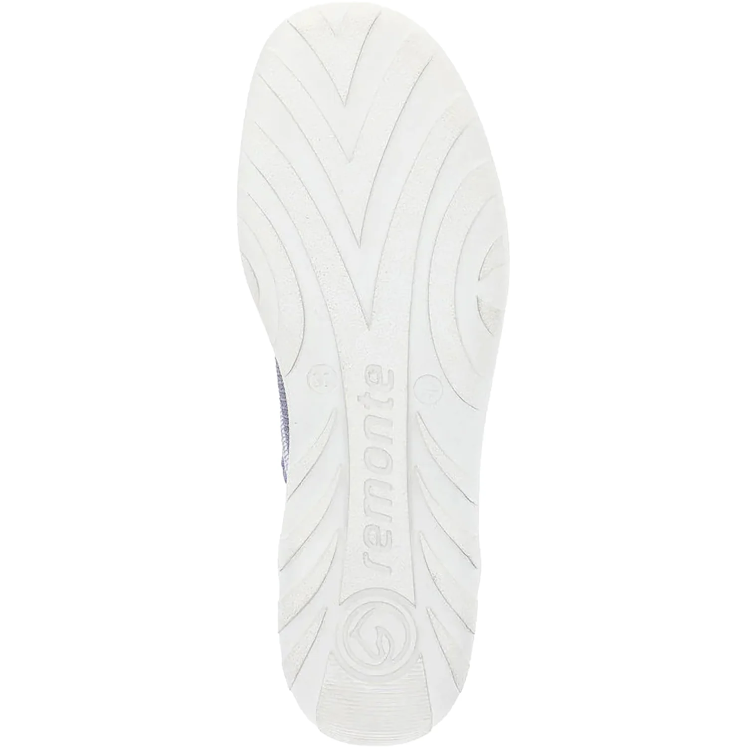 Remonte R3518-15 Liv 18 Women's Sneakers Jean-Ciel/Adria/Silver Stretch Fabric - Image 4