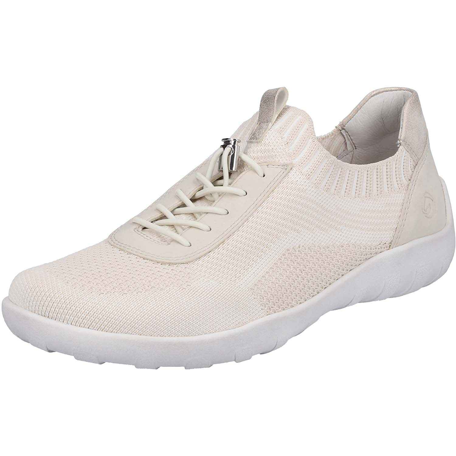 Remonte R3518-60 Liv 18 Women's Sneakers Vanilla/Weiss/Crema/Muschel Fabric - Image 5