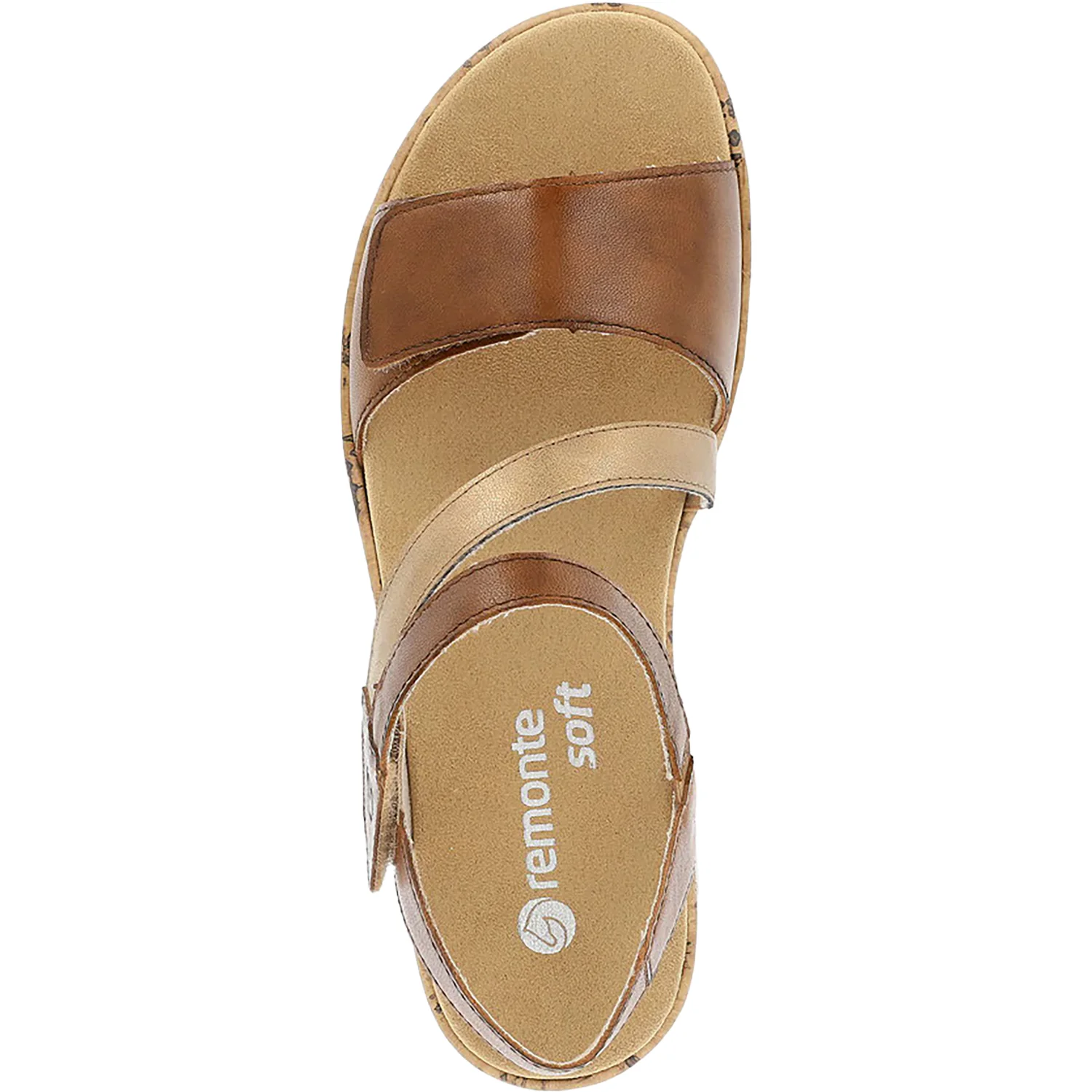 Remonte R6860-24 Women's Sandals Muskat/Antique Leather - Image 2