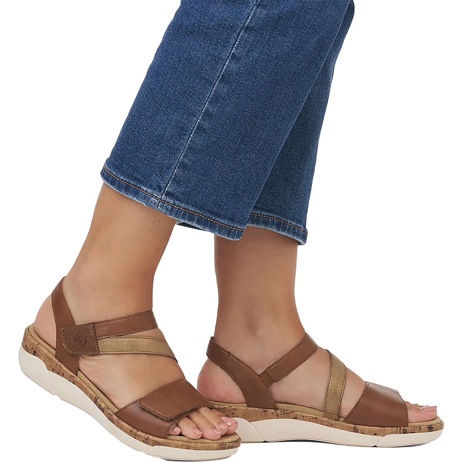 Remonte R6860-24 Women's Sandals Muskat/Antique Leather - Image 5
