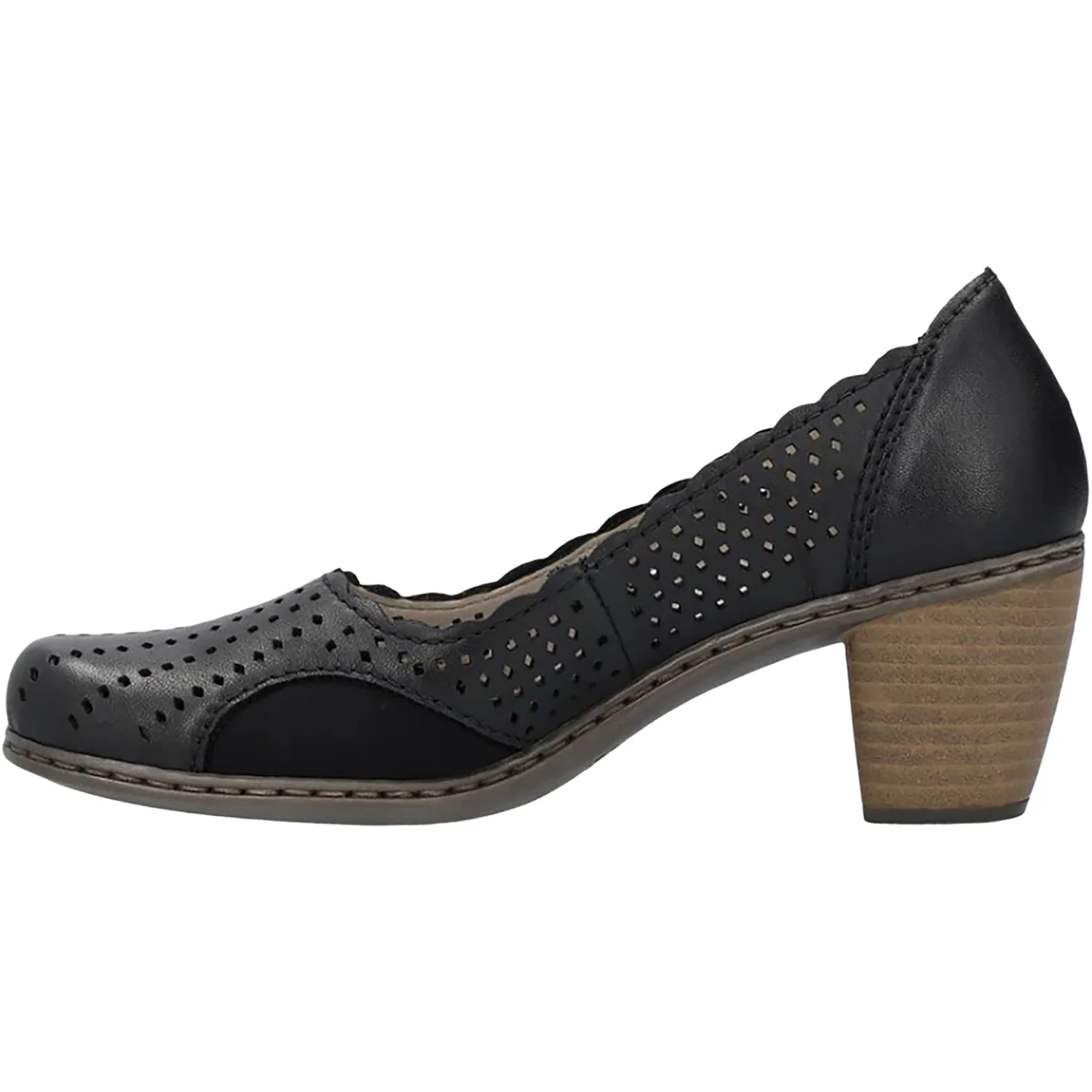 Rieker 40952-00 Raffaela Women's Dress Shoes Black - Image 3