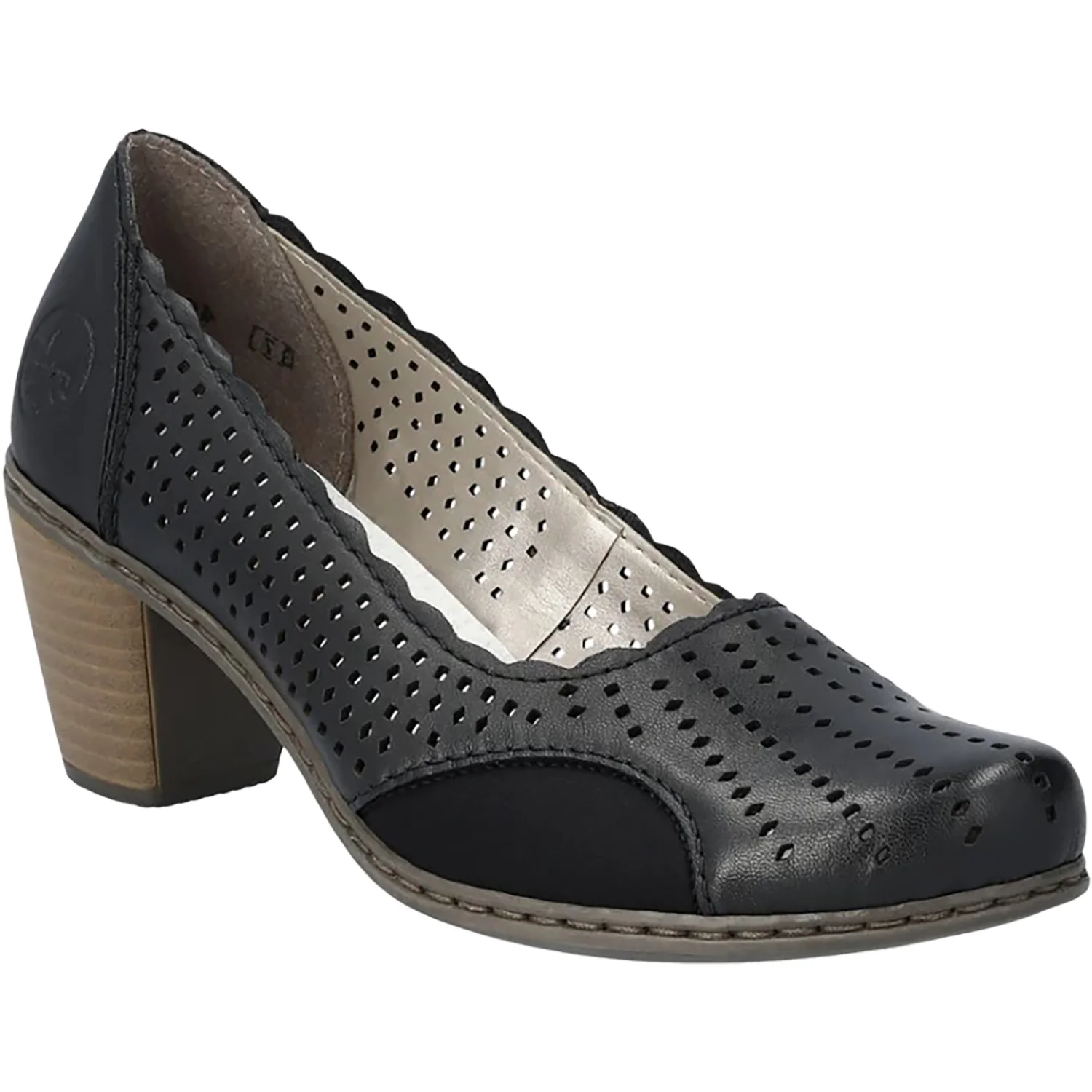 Rieker 40952-00 Raffaela Women's Dress Shoes Black - Image 4