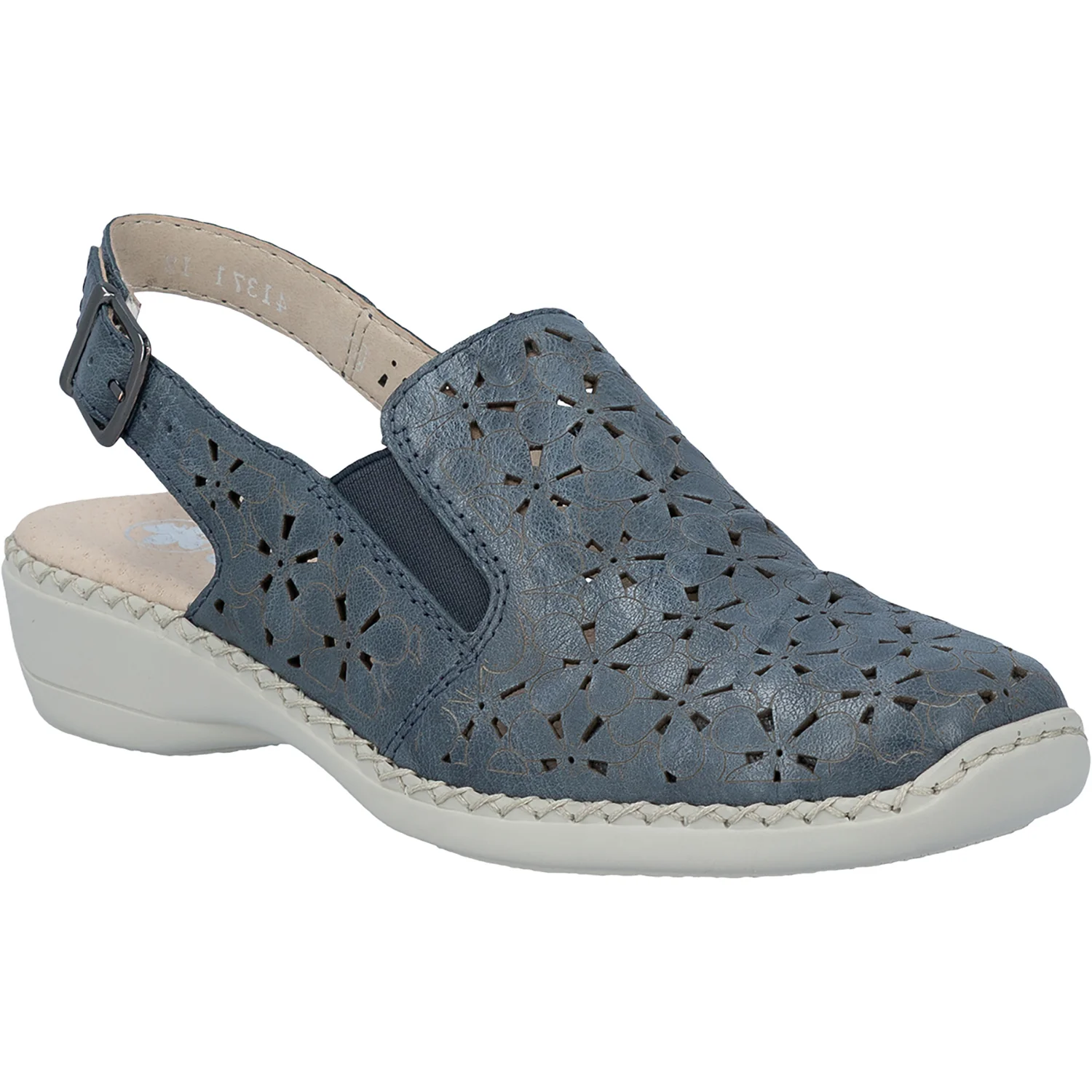 Rieker 41371-12 Doris Women's Shoes Whitelake - Image 5