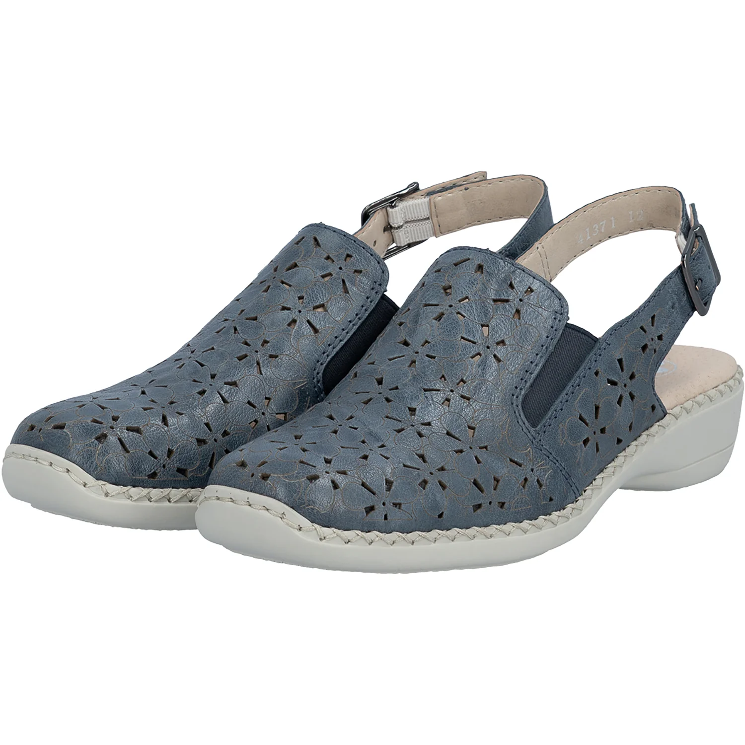 Rieker 41371-12 Doris Women's Shoes Whitelake - Image 7