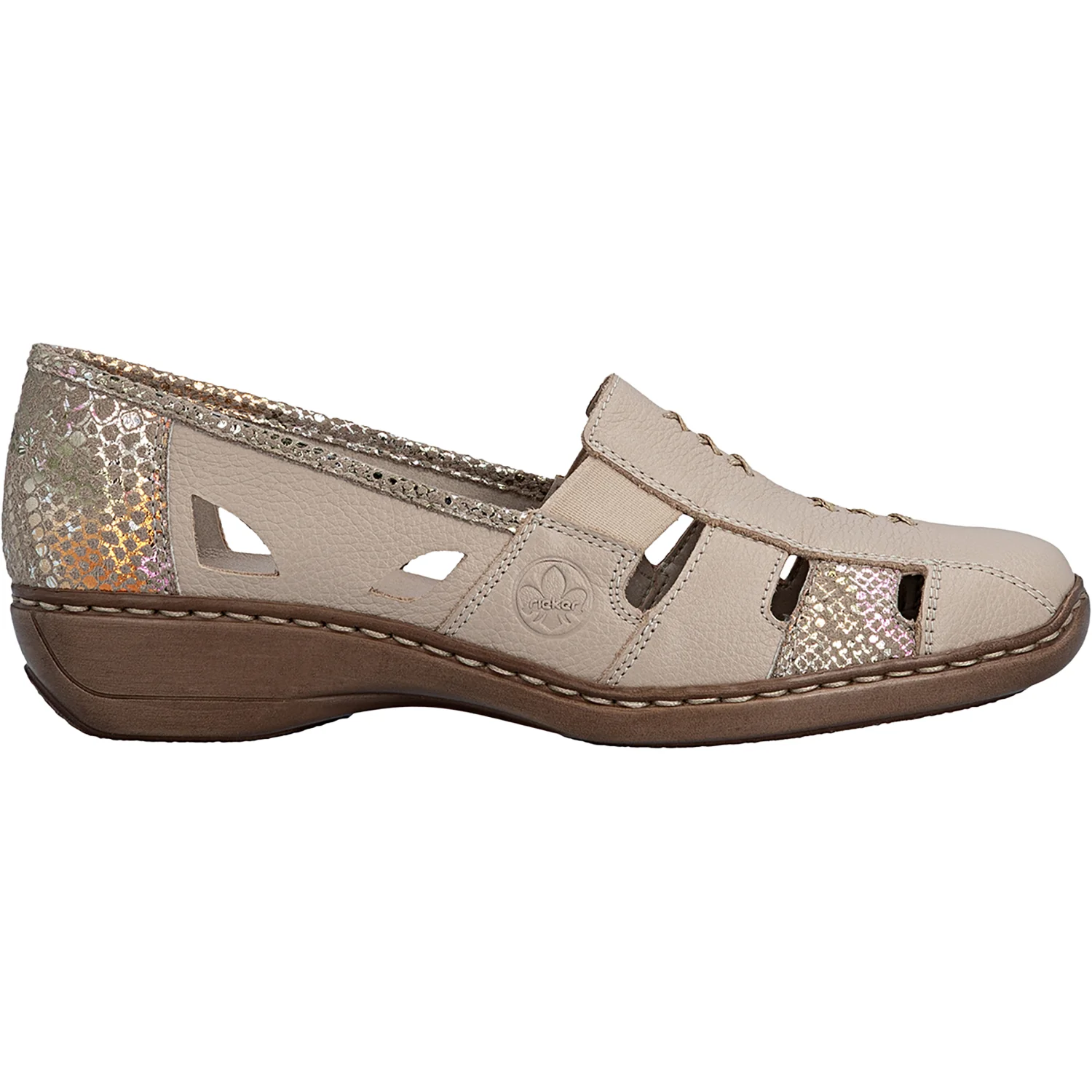Rieker 41385-63 Doris Women's Slip Ons Cliff/Multi