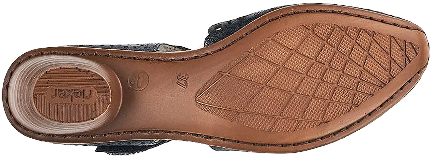 Rieker 43753-00 Mirjam Women's Mary Janes Black Leather - Image 4