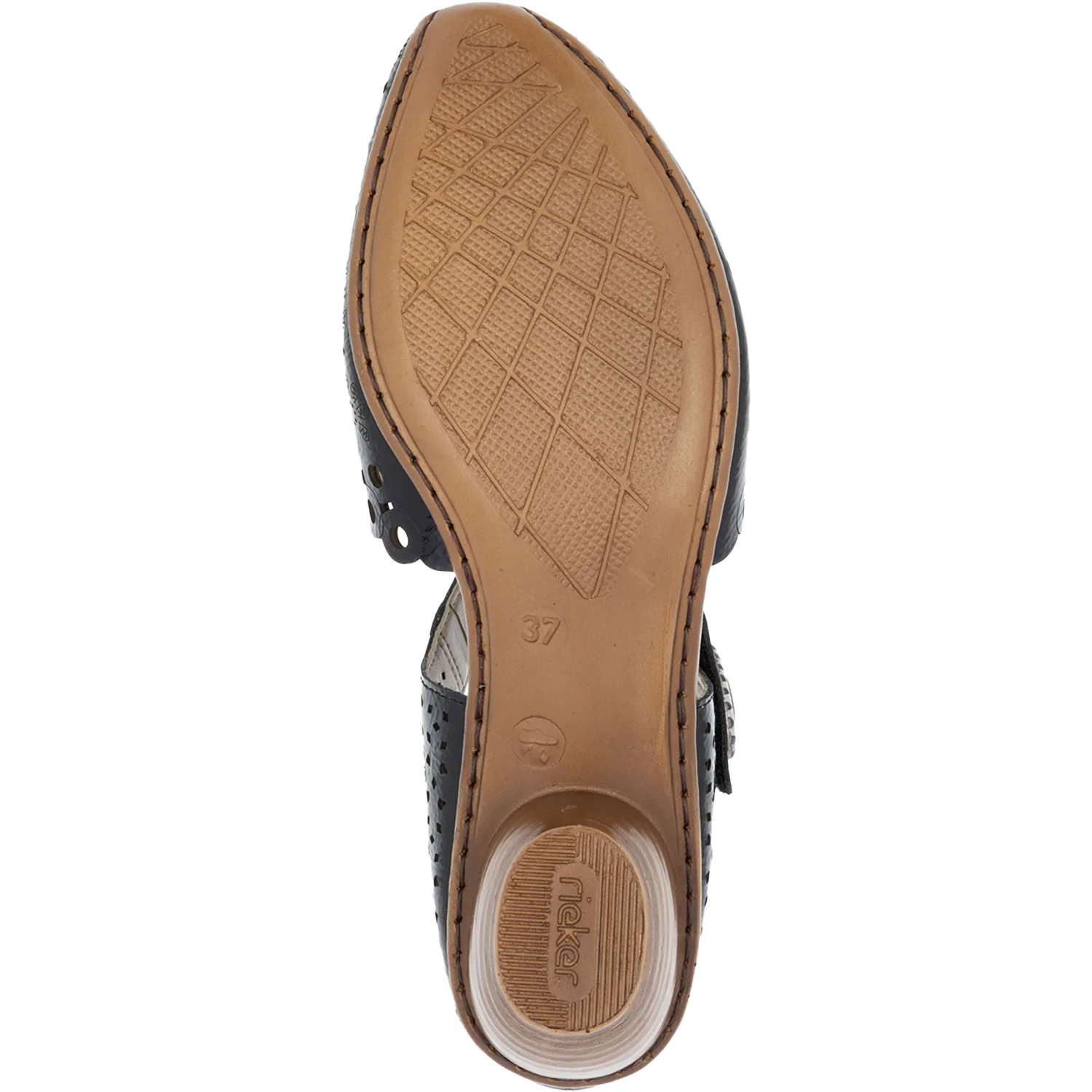 Rieker 43753-02 Mirjam 53 Women's Dressy Mary Janes Nero/Black Leather - Image 4