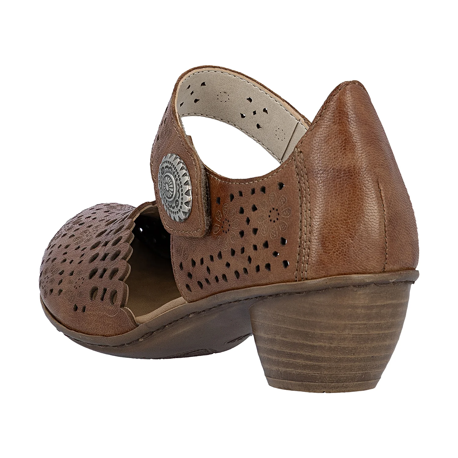 Rieker 43753-22 Mirjam 53 Women's Dressy Mary Janes Cuoio - Image 6