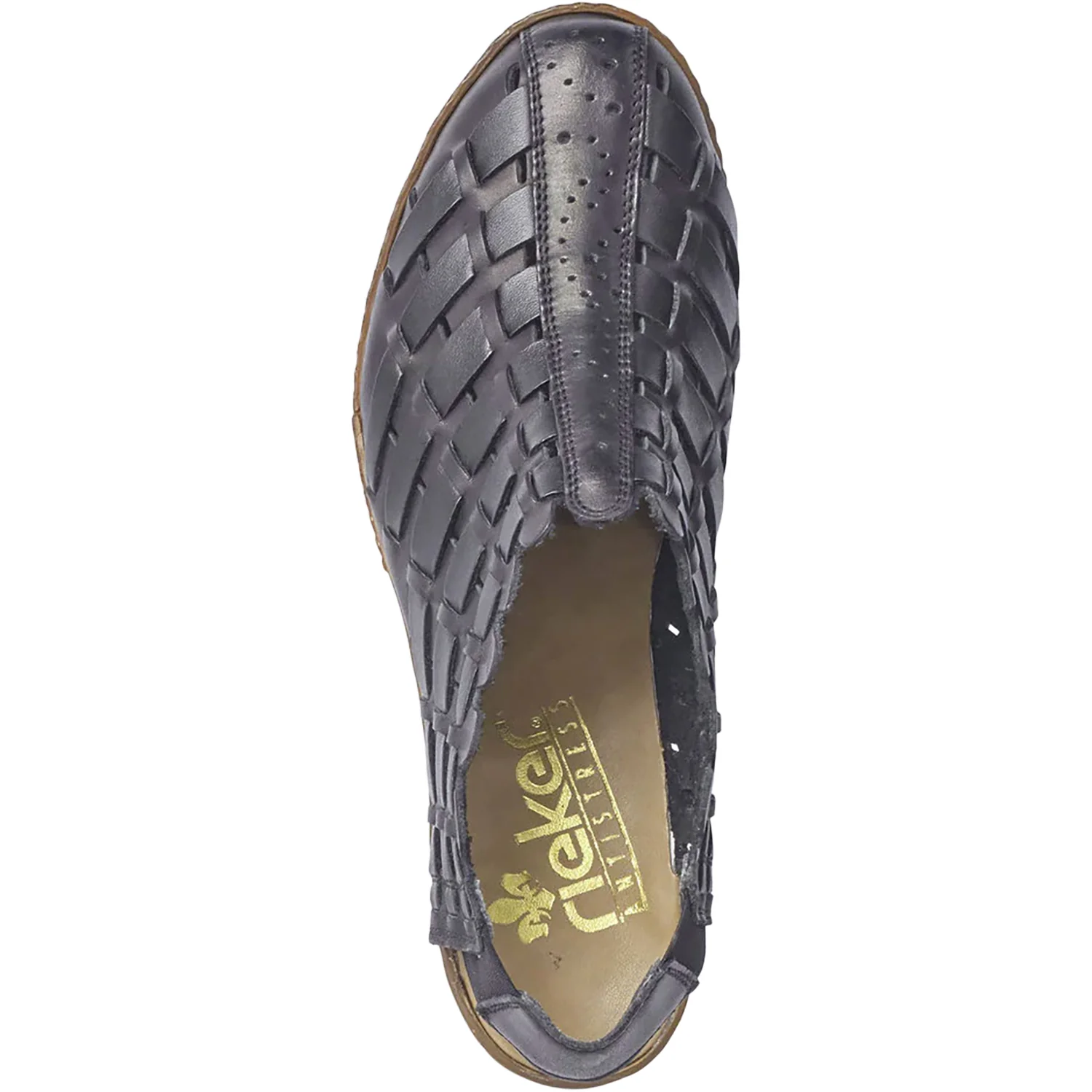 Rieker 46778-01 Sina 78 Women's Slingback Black Leather - Image 2